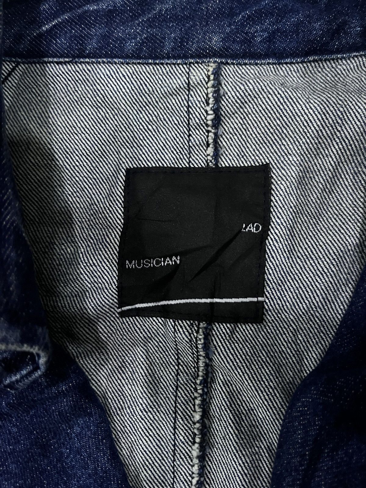 Lad Musician ARCHIVE LAD MUSICIAN DENIM COAT JACKET Size US L / EU 52-54 / 3 - 7 Thumbnail
