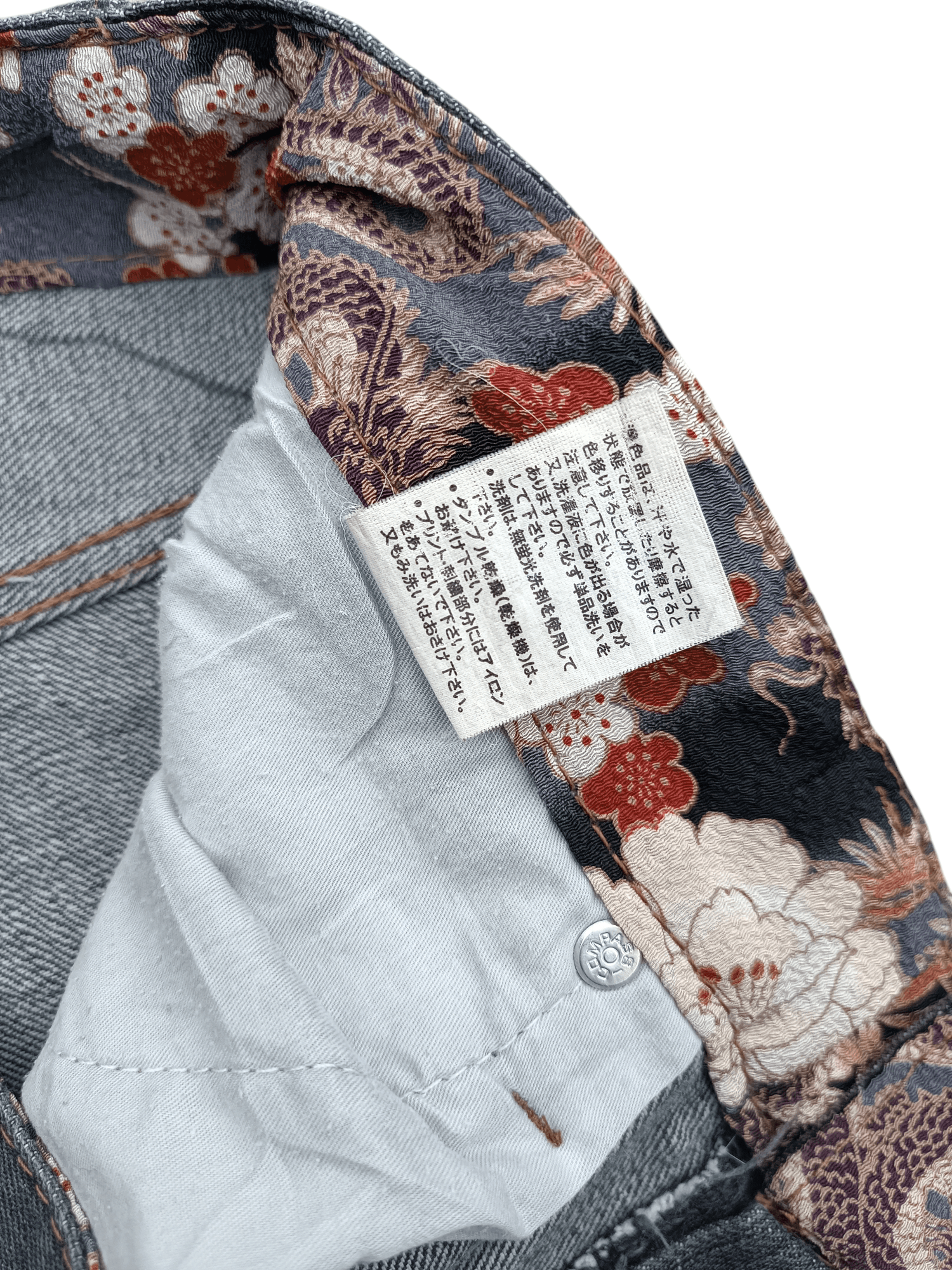 Japanese Brand × Kamakura × Tornado Mart RARE Japanese Brand Masai Dragon Embroidery Floral Denim Size US 32 / EU 48 - 19 Thumbnail