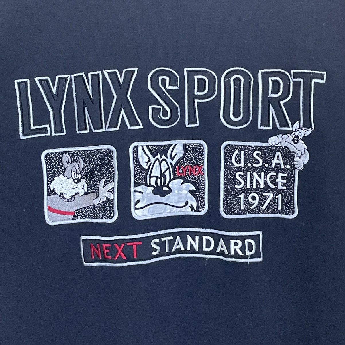 Japanese Brand Vintage 90s LYNX Sports Big Logo Crewneck Sweatshirt Size US M / EU 48-50 / 2 - 5 Thumbnail