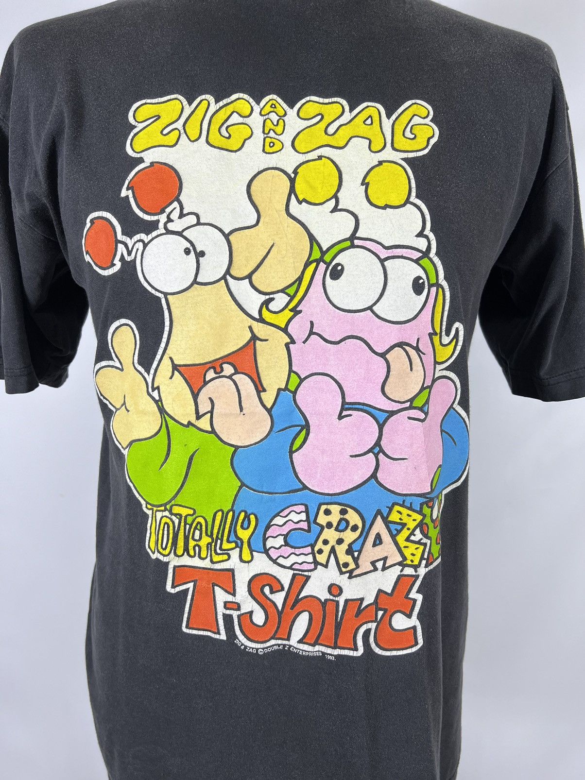 Band Tees × Vintage Zig and Zag Total crazy T-shirt 1993 Size US M / EU 48-50 / 2 - 5 Thumbnail