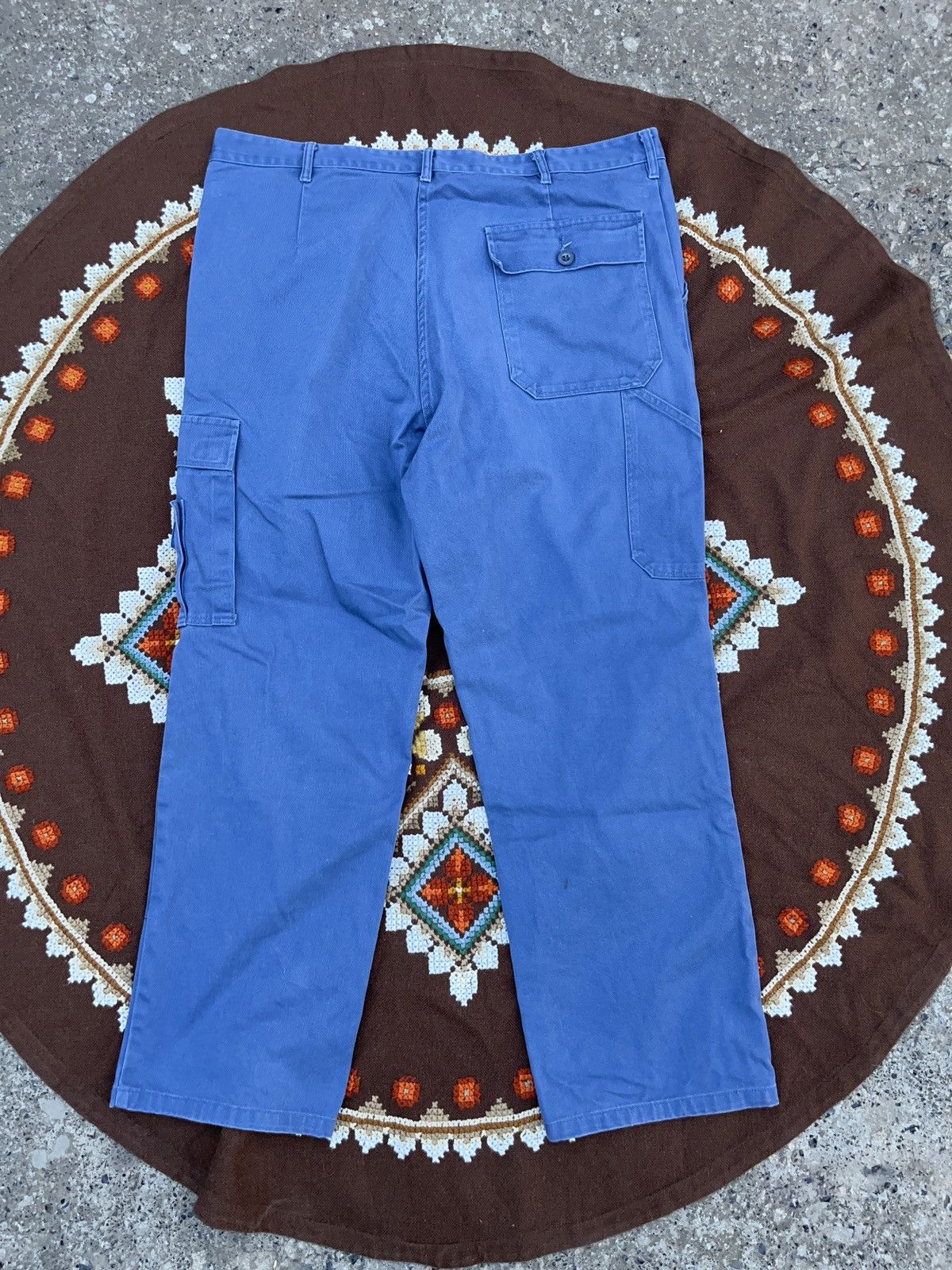 Le Laboureur × Vintage Vintage 80s German Sanfor Double Knee Pants Workwear Size US 36 / EU 52 - 2 Thumbnail