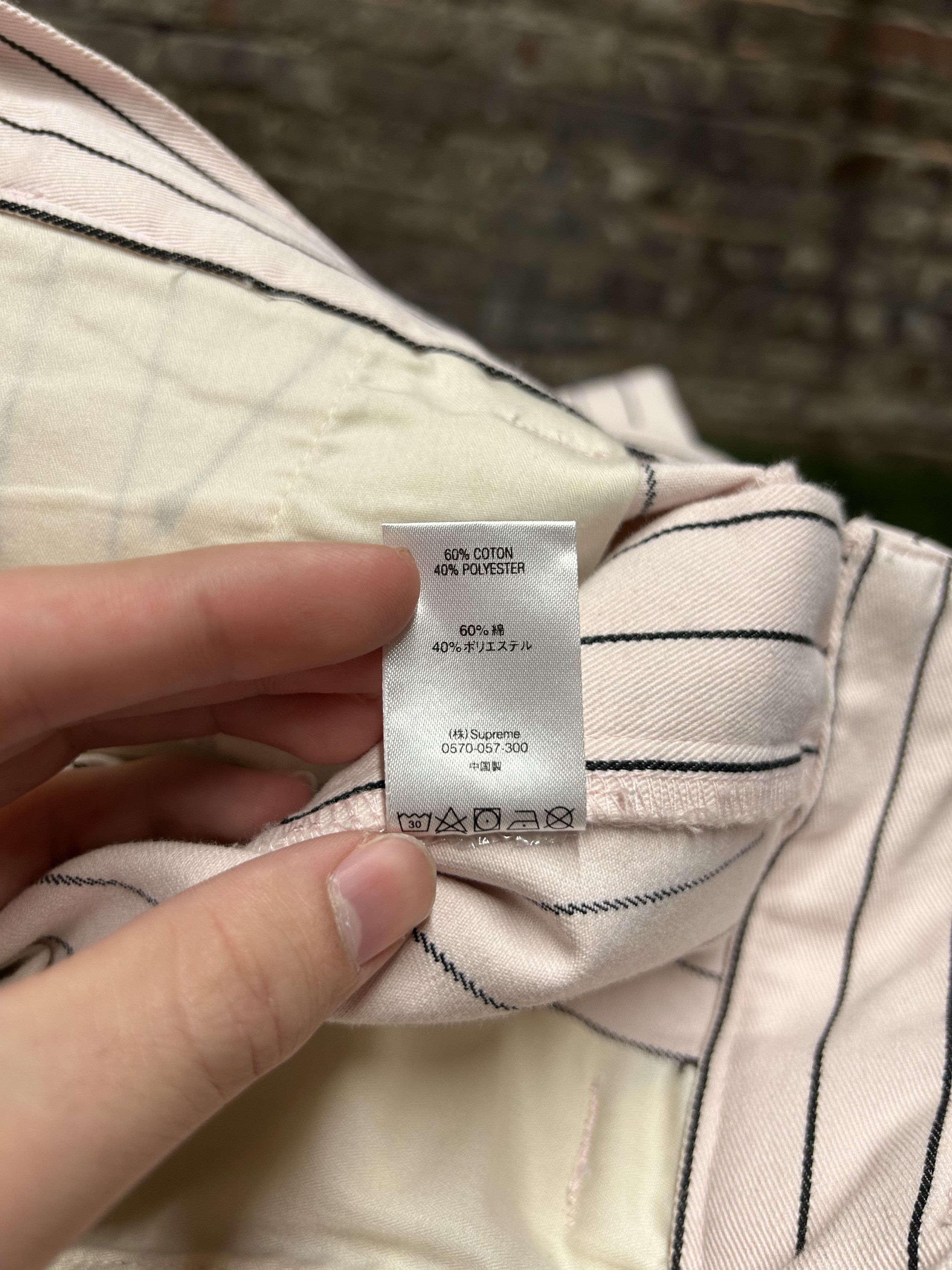 Supreme Supreme Pin Stripe Work Pant Size US 30 / EU 46 - 6 Thumbnail