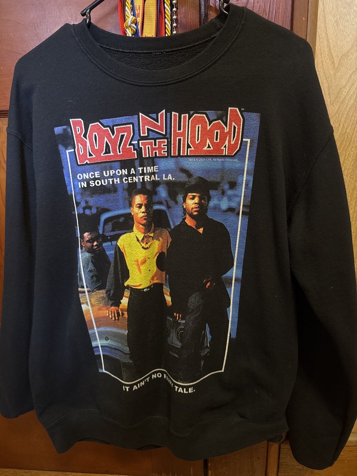 Vintage Boyz n The Hood long sleeve Size US M / EU 48-50 / 2 - 1 Thumbnail