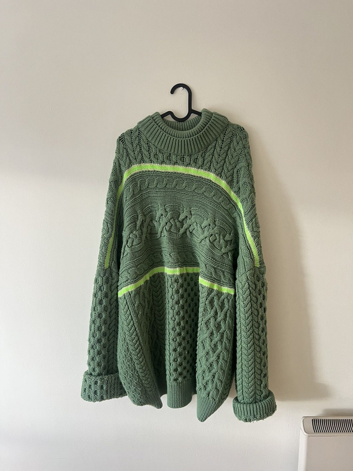Robyn Lynch Robyn Lynch Oversized Merino Aran Knit Sweater Size US M / EU 48-50 / 2 - 1 Thumbnail