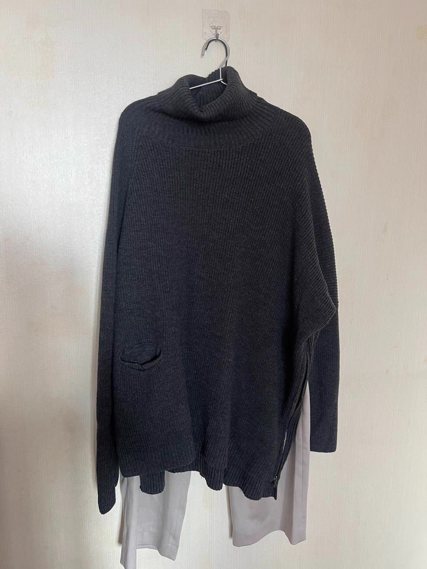 The Viridi-anne The Viridi‑Anne Turtleneck Sweater with Side‑Zip Detail Ｑ26 Size US L / EU 52-54 / 3 - 2 Thumbnail