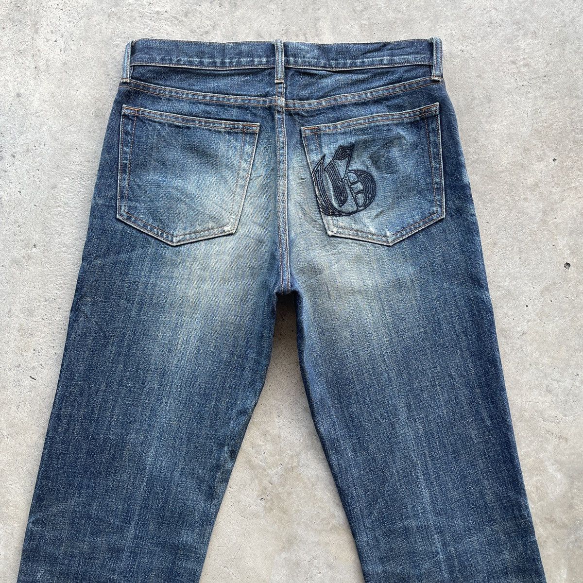 Gap Vintage Gap Jeans Faded Flare Sick Denim Pants W33x34 Size US 33 - 10 Thumbnail