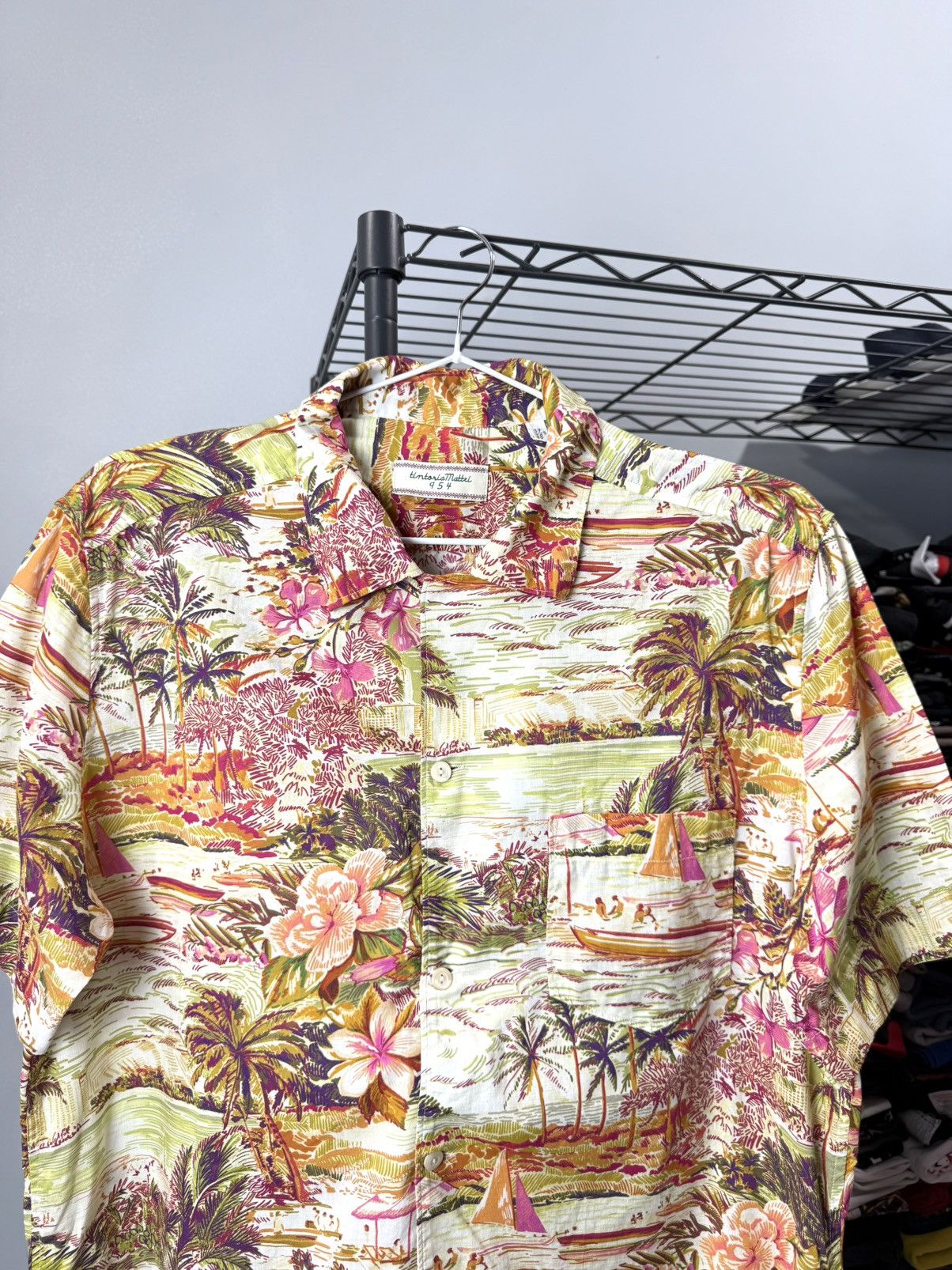 Tintoria Mattei Tintoria Mattei 954 Colourful Hawaiian Shirt Size US S / EU 44-46 / 1 - 2 Thumbnail