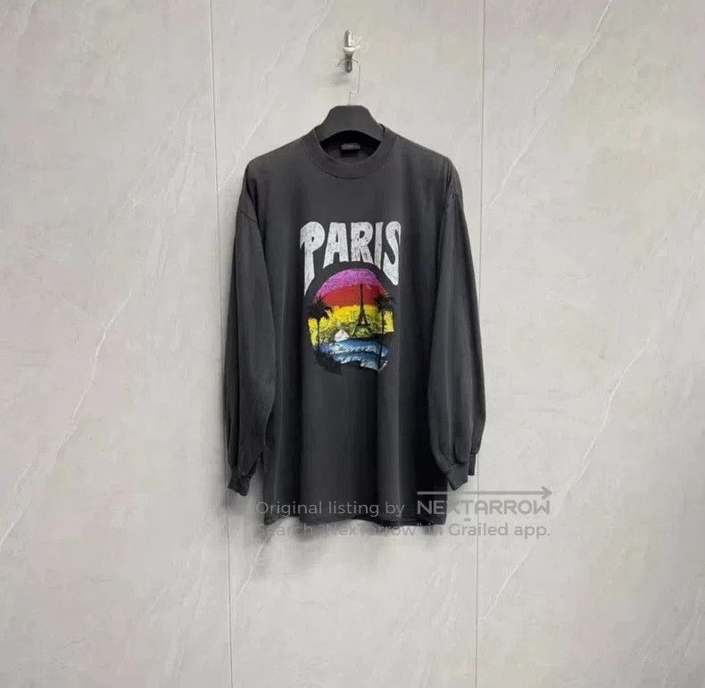 Balenciaga Balenciaga Front Back Logo Long Sleeve. Size US L / EU 52-54 / 3 - 1 Thumbnail