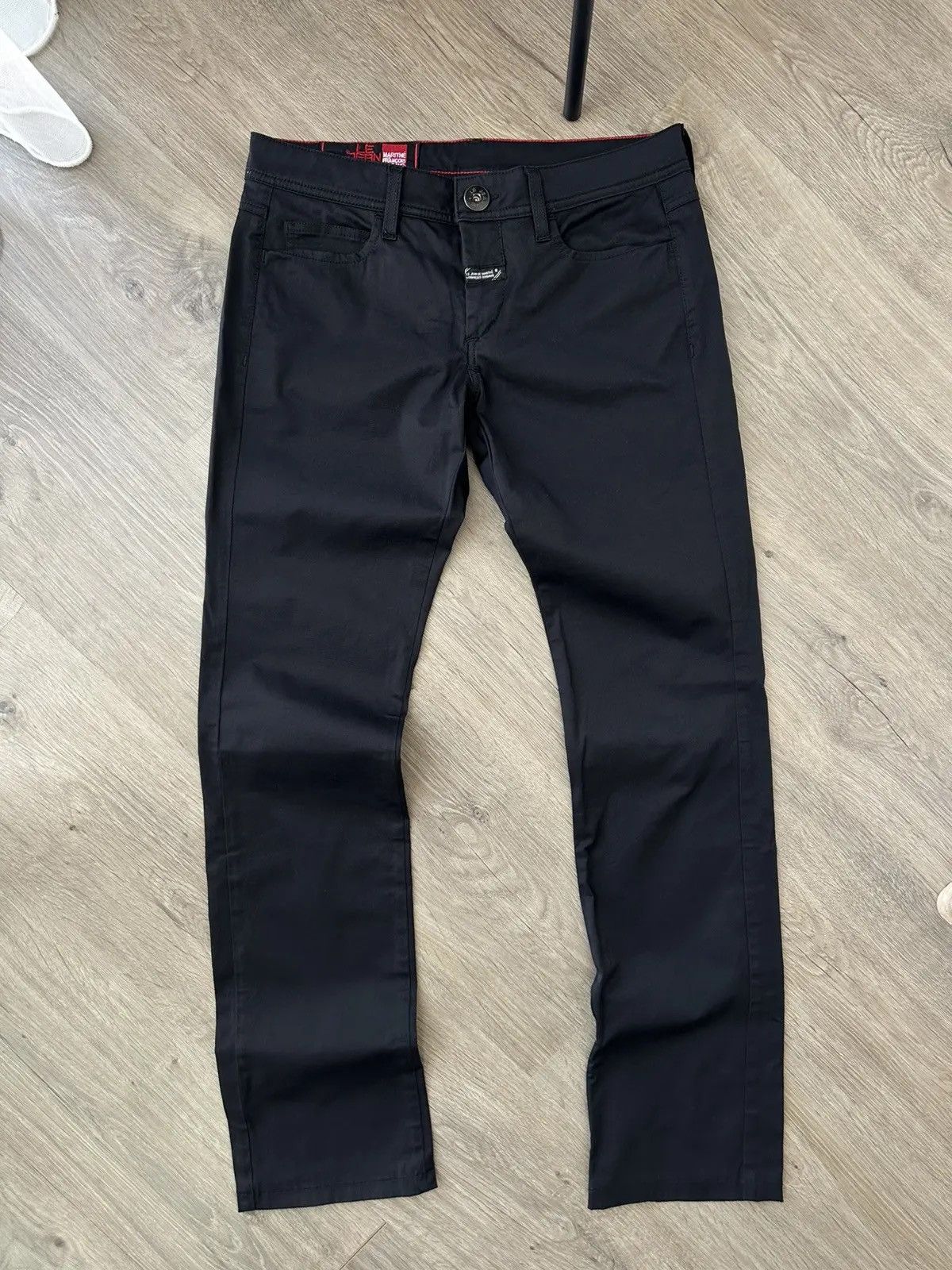 Marithe + Francois Girbaud Vintage Marithe Francois Girbaud Black Women Straight Pants Size US 30 / EU 46 - 3 Thumbnail
