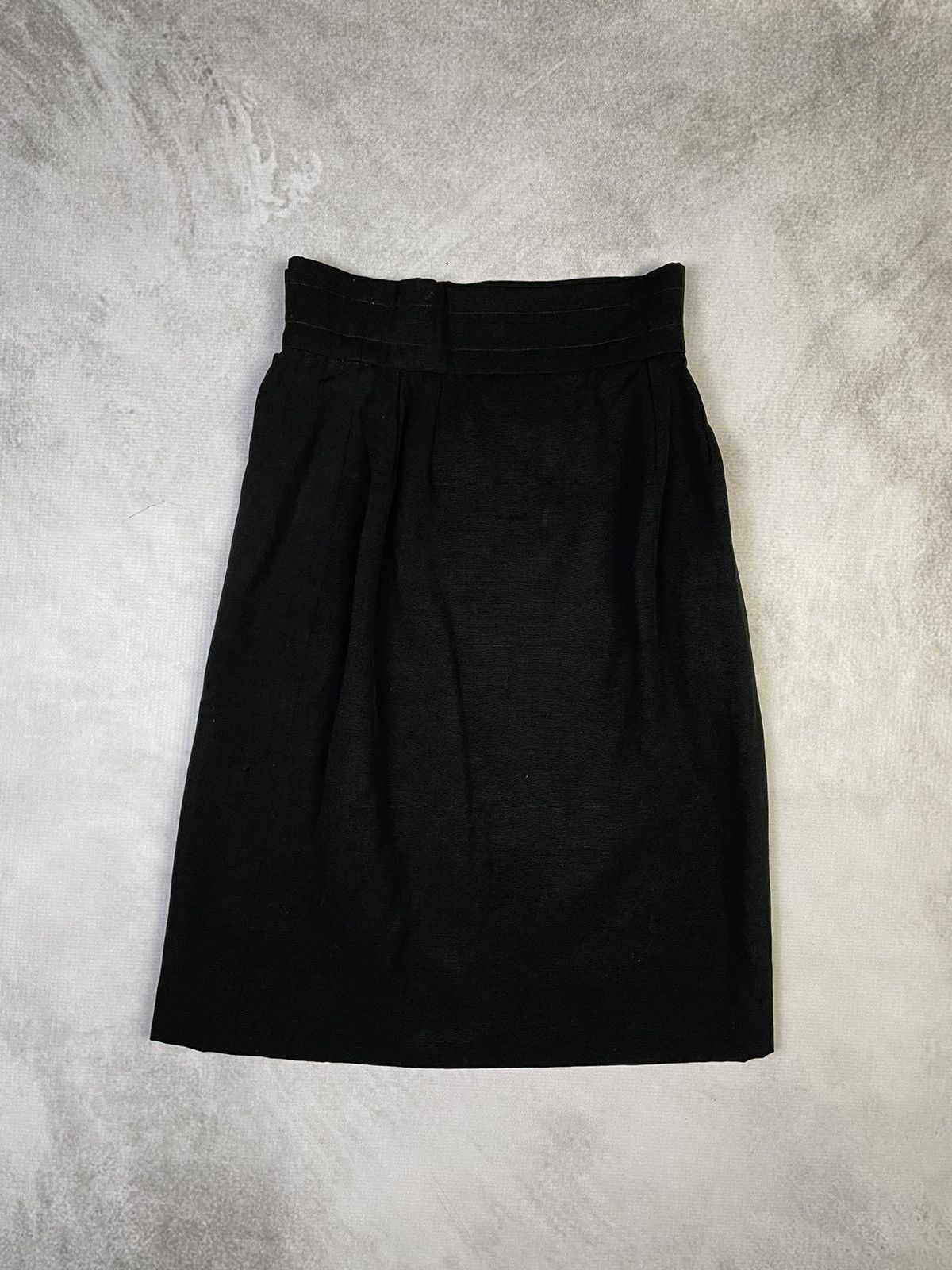 Yves Saint Laurent Fall 1988 Saint Laurent Rive Gauche 'Le Smoking' Skirt Size 23" - 11 Thumbnail