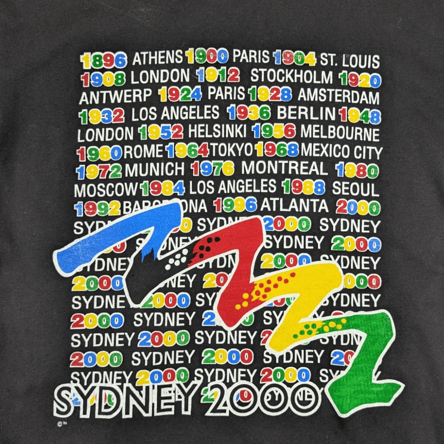 USA Olympics Vintage SYDNEY 2000 Olympics T Shirt Size US S / EU 44-46 / 1 - 5 Thumbnail
