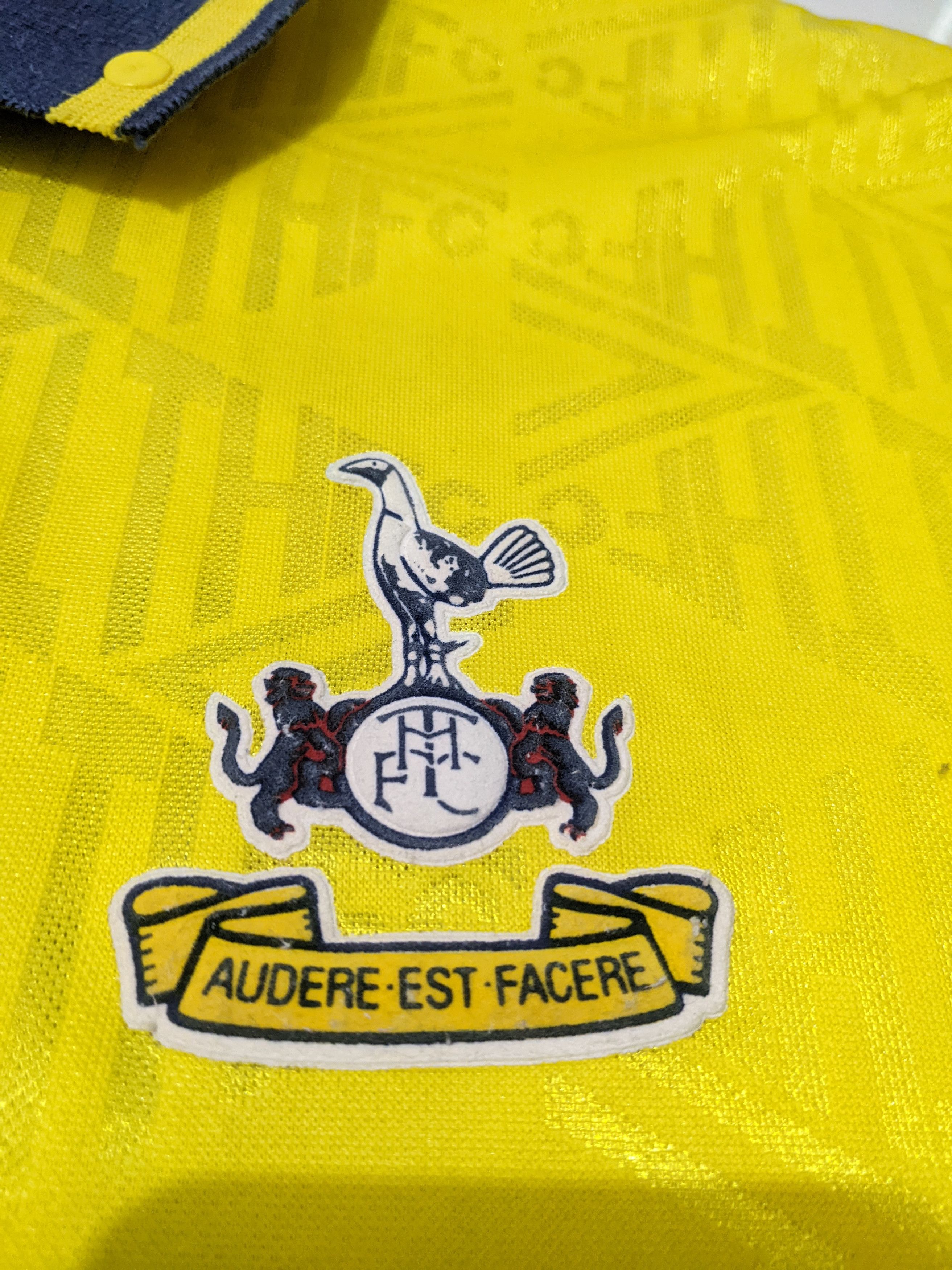 Umbro Jersey Tottenham Hotspur 1991 away klinsmann football shirt Size US L / EU 52-54 / 3 - 5 Thumbnail