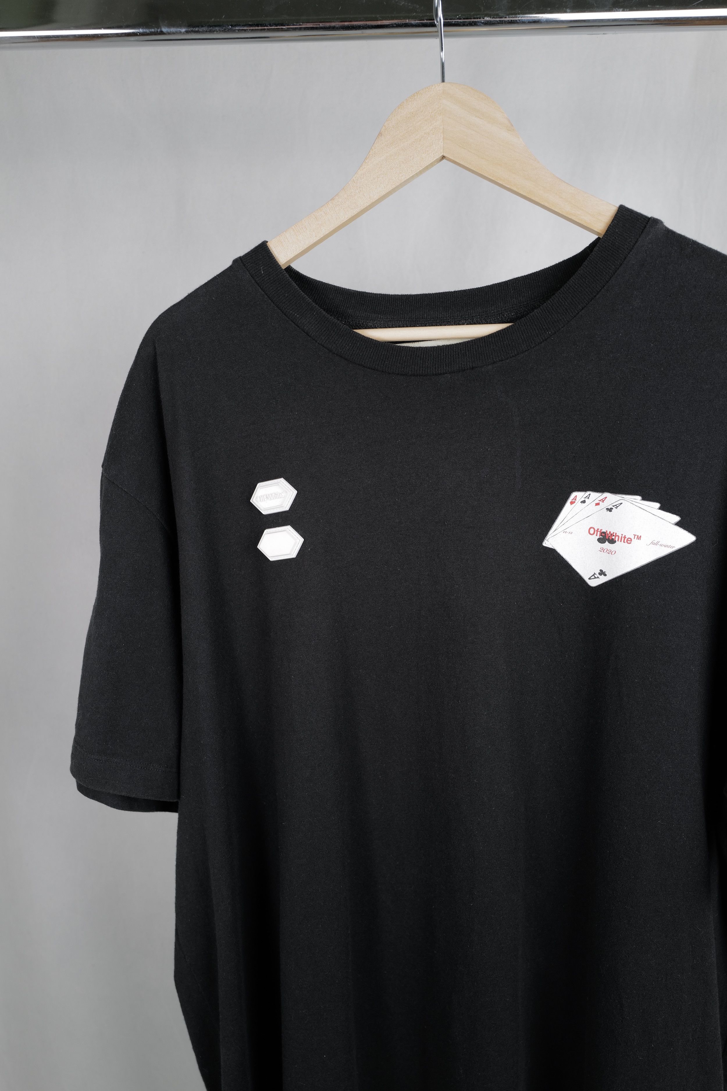 Off-White OFF-WHITE CARDS T-SHIRT Size US M / EU 48-50 / 2 - 6 Thumbnail