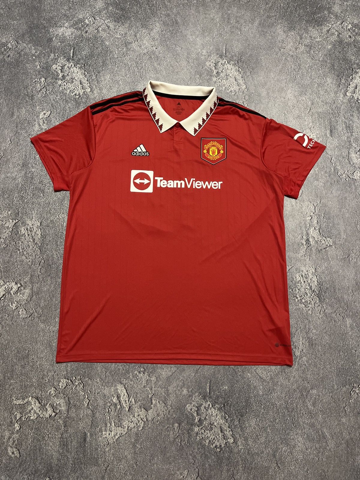 Adidas × Vintage Adidas Manchester United Casemiro Jersey Size US XXL / EU 58 / 5 - 1 Thumbnail