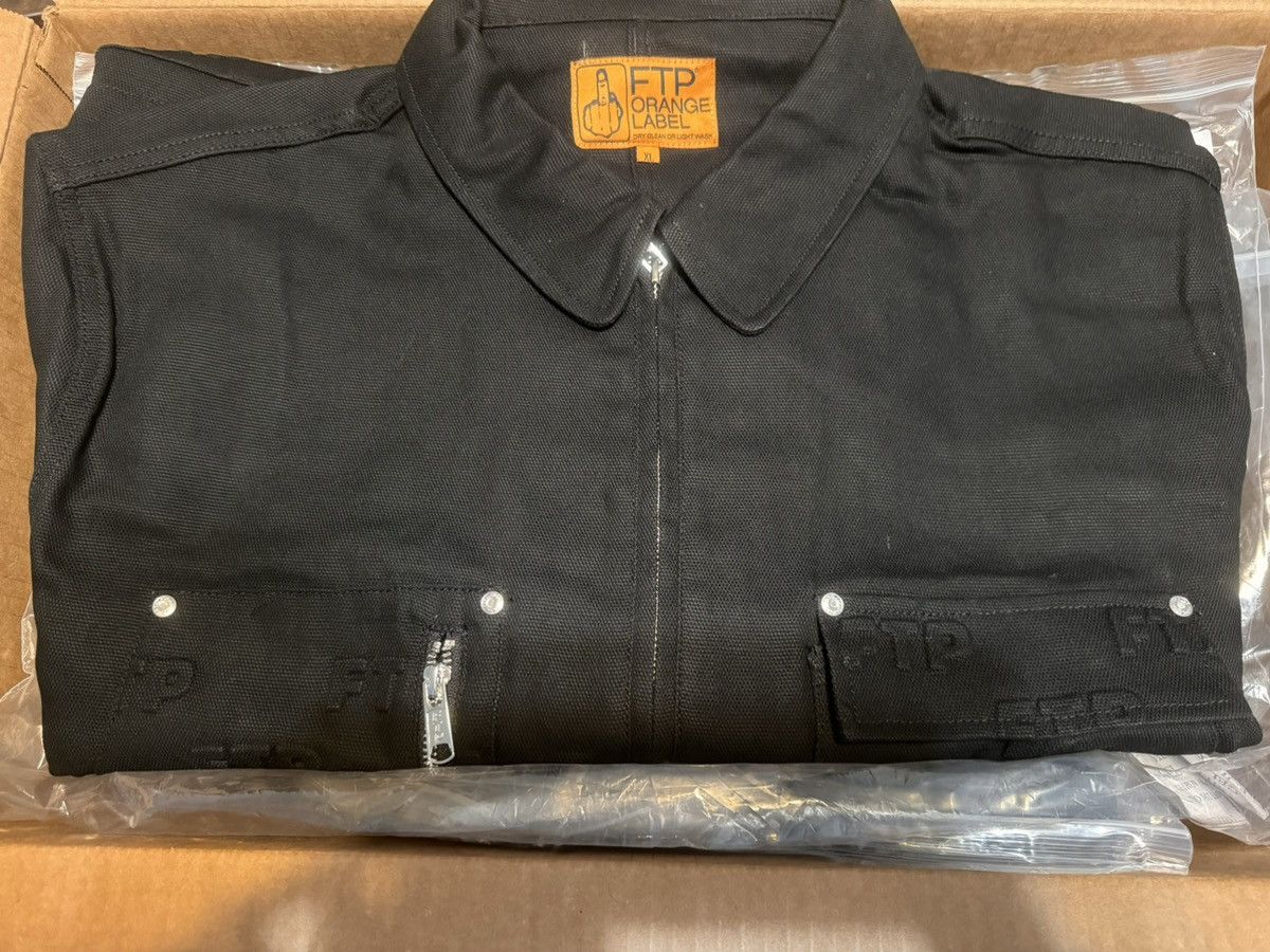 Fuck The Population FTP Embossed Work Jacket Size US XL / EU 56 / 4 - 4 Thumbnail