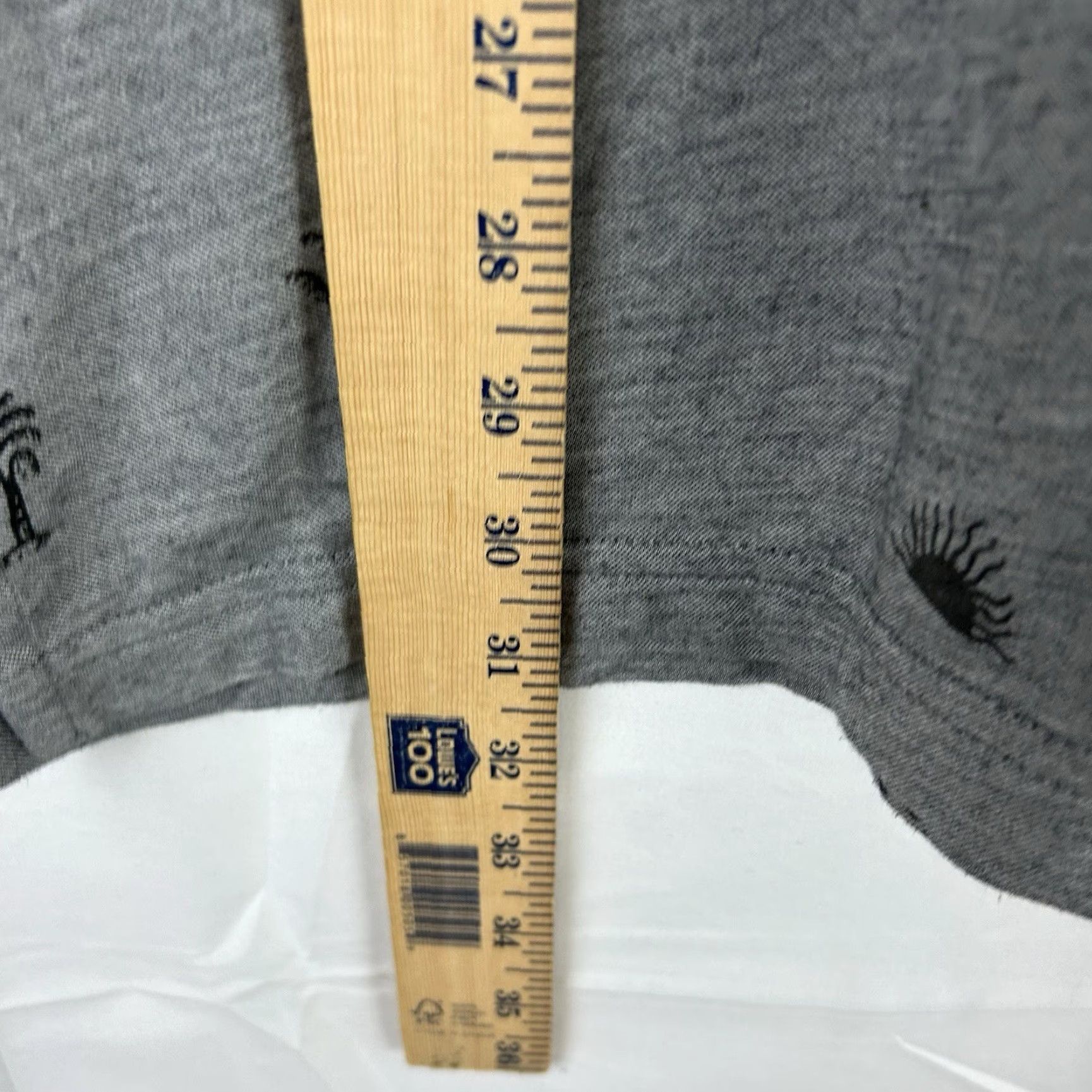 TravisMathew Travis Mathew Polo Shirt Large Skull Skeleton Gray Golf Size US L / EU 52-54 / 3 - 7 Thumbnail