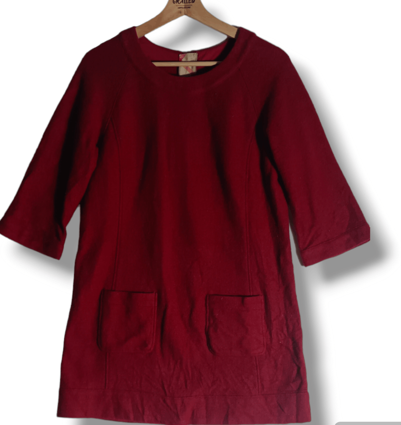 Burberry × Burberry Prorsum × Vintage Vintage🔥🔥Burberry Rib Knit Dress Size L / US 10 / IT 46 - 1 Thumbnail
