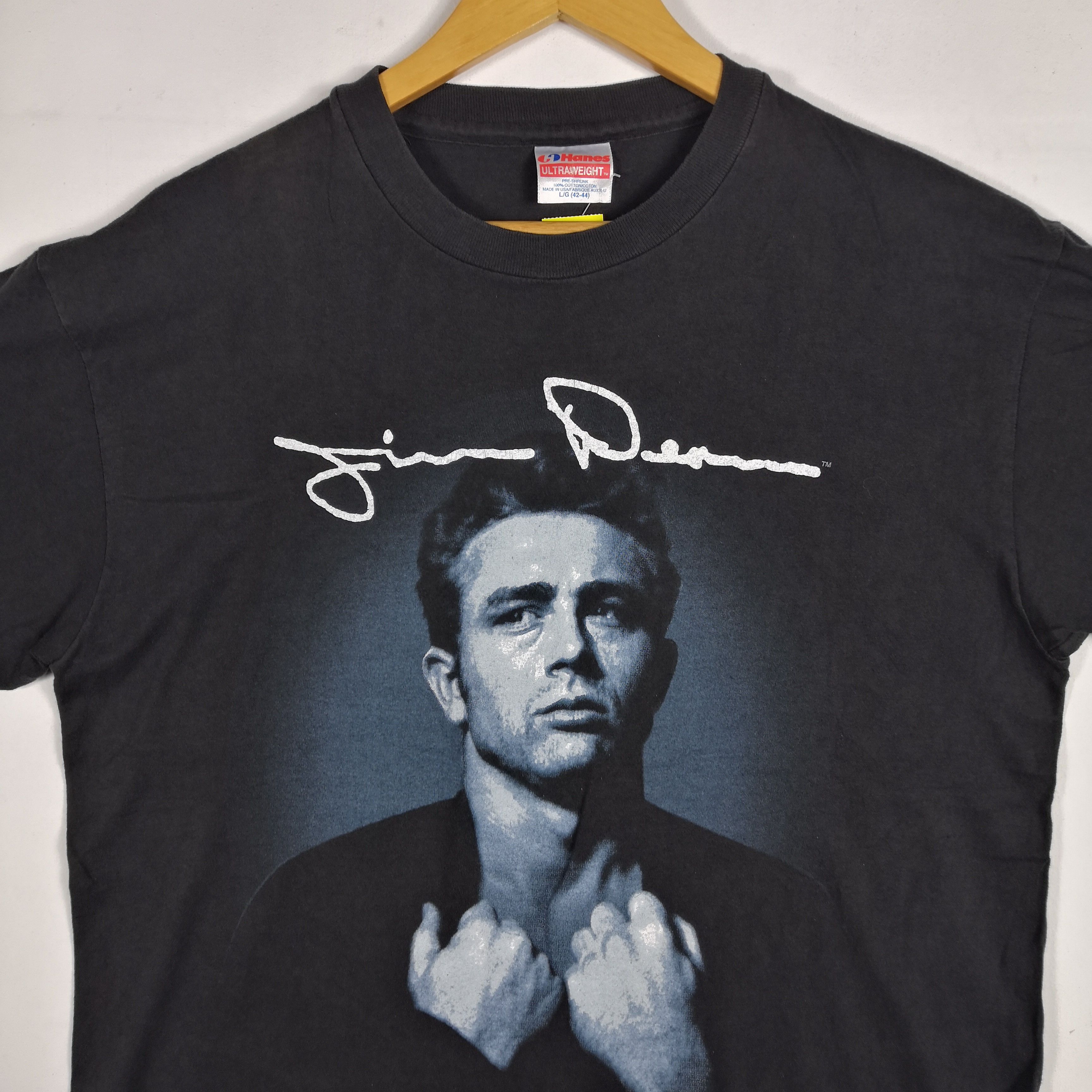 Band Tees Vintage James Dean T Shirt Iconic James Dean Tees Size US L / EU 52-54 / 3 - 3 Thumbnail