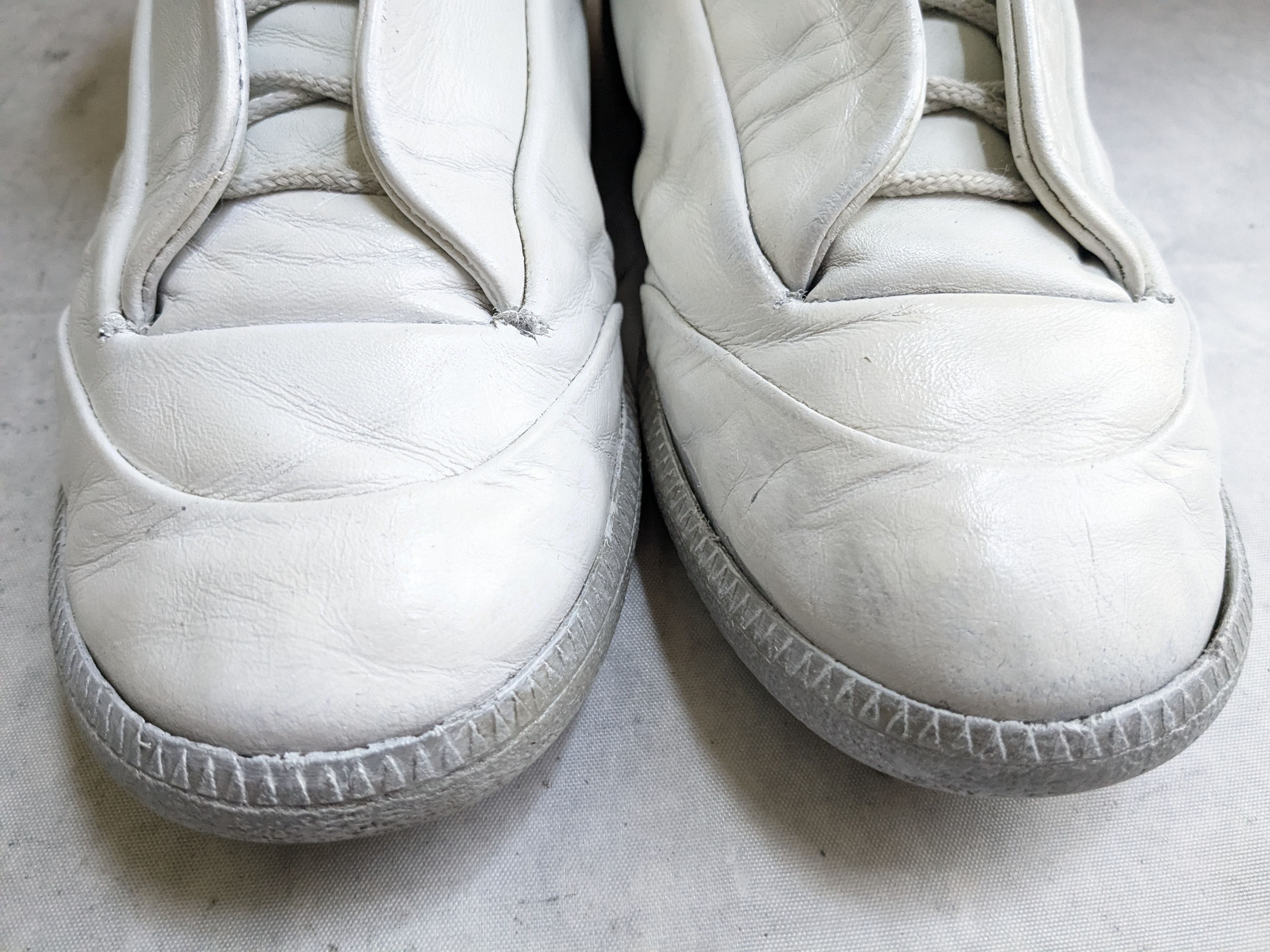 Maison Margiela Maison Margiela Future White Silver 9 42 High Tops Size US 9 / EU 42 - 3 Thumbnail