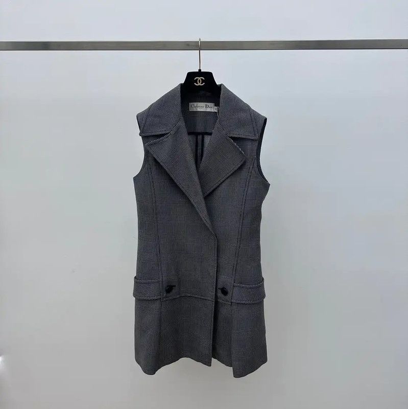 Dior Dior Grey Women's Dress M Size 0089 Size M / US 6-8 / IT 42-44 - 1 Thumbnail