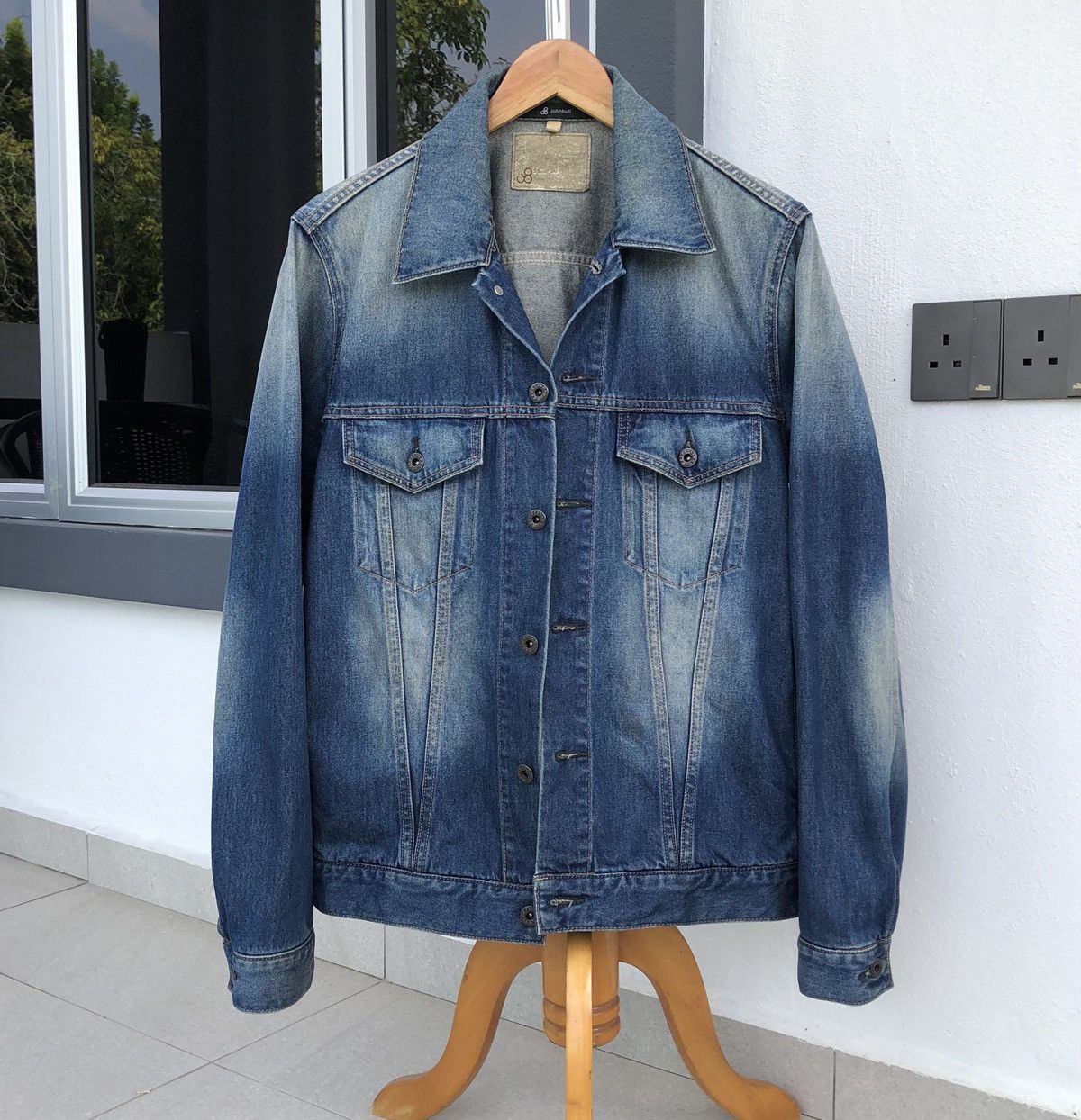 Johnbull Japanese Johnbull Trucker Denim Jacket Size US L / EU 52-54 / 3 - 12 Thumbnail