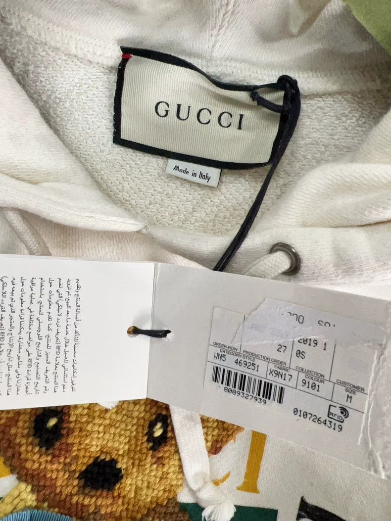 Gucci Gucci Popular letter logo teddy bear sweatshirt Size US M / EU 48-50 / 2 - 4 Thumbnail