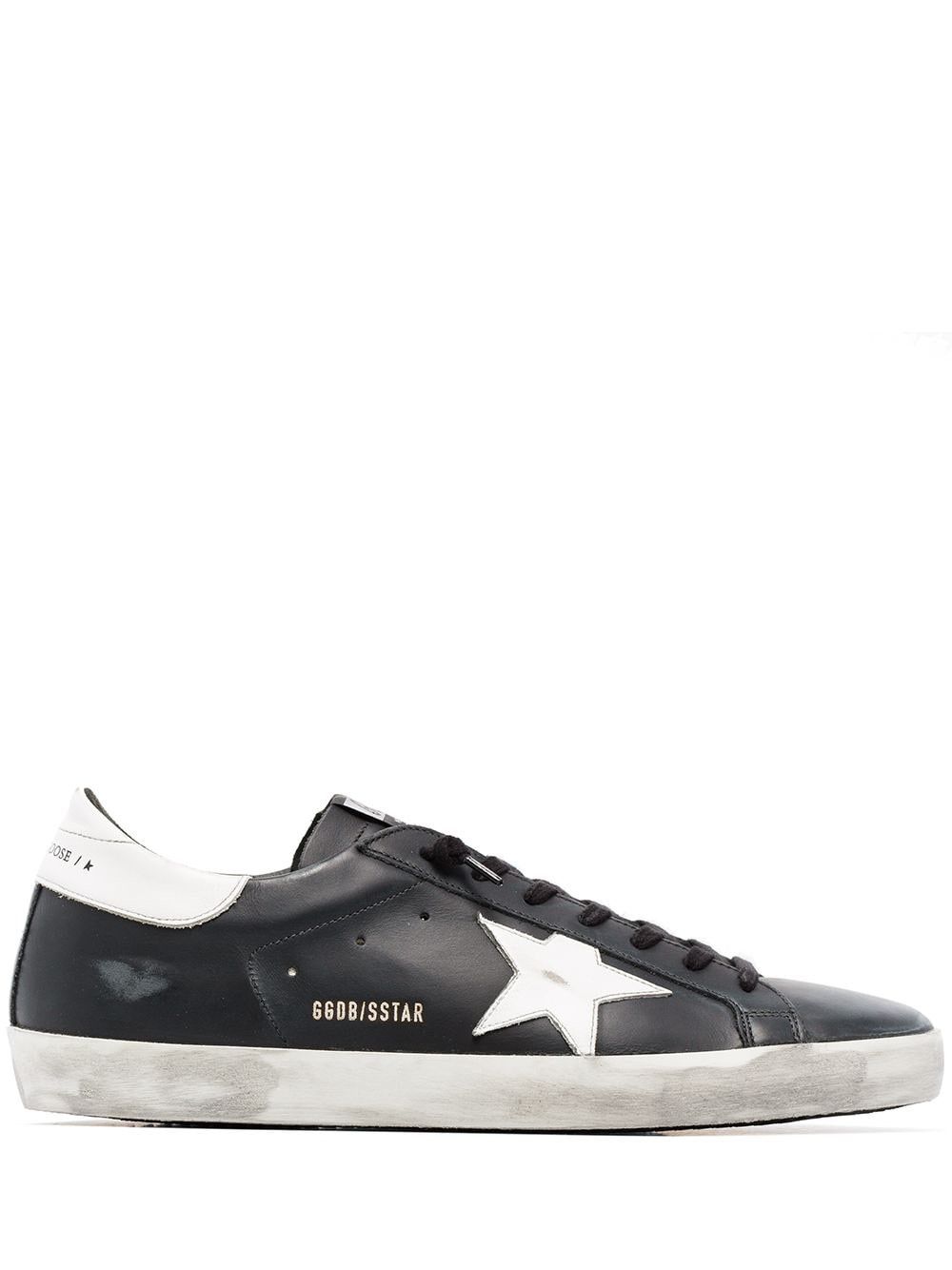 Golden Goose SUPER-STAR LEATHER SNEAKERS Size US 7 / EU 40 - 1 Thumbnail