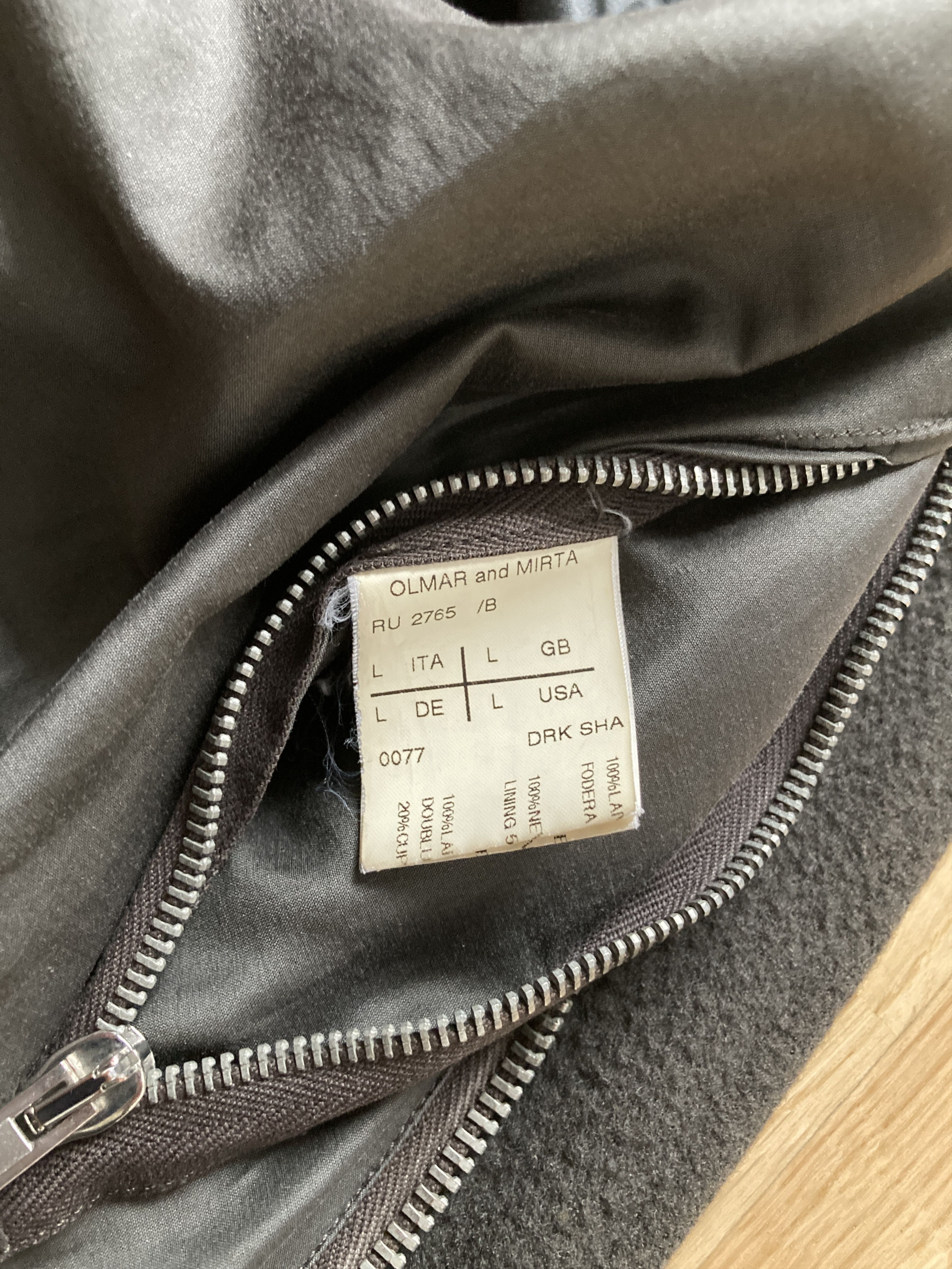 Rick Owens F/W 08 „STAG“ F1 Pilot Brown Wool Jacket Rick Owens L Size US L / EU 52-54 / 3 - 21 Thumbnail