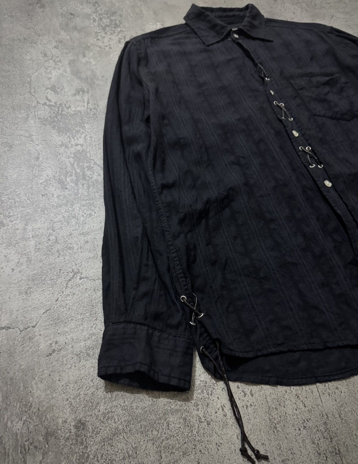 Hysteric Glamour Anfui jeans laced gothic grunge shirt Size US M / EU 48-50 / 2 - 4 Thumbnail