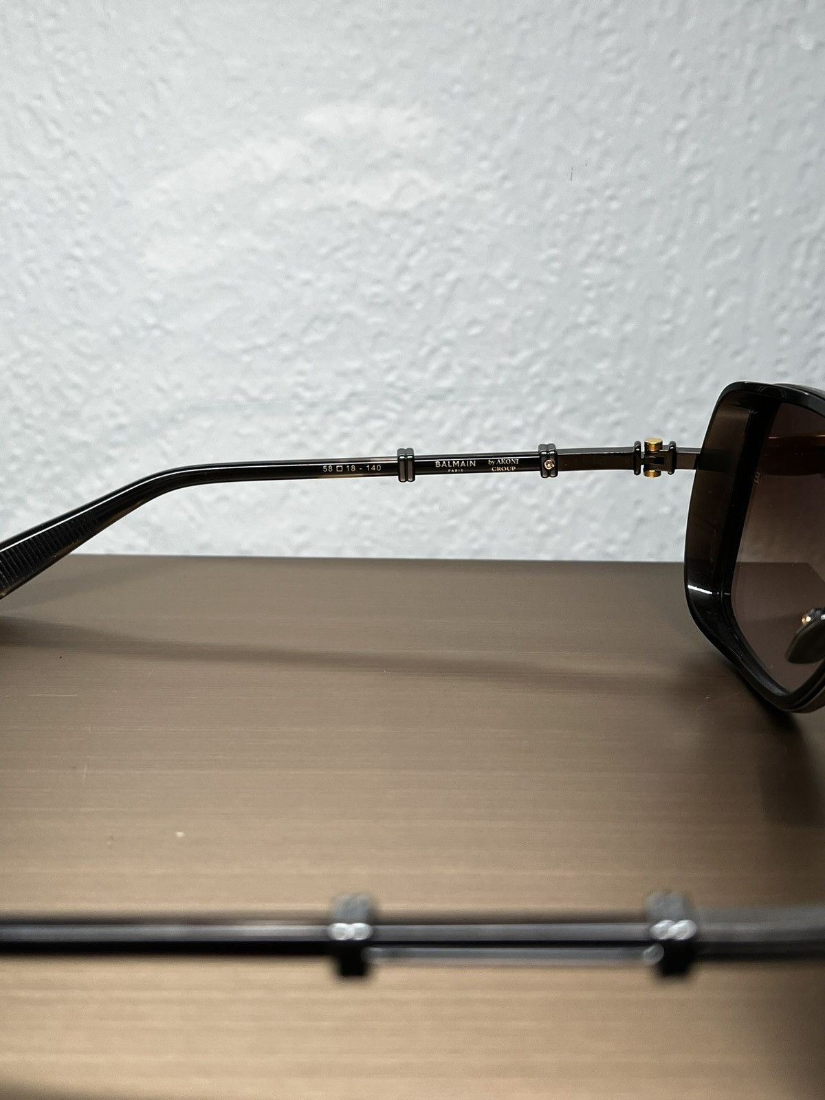 Balmain Balmain Officier Sunglasses Size ONE SIZE - 4 Thumbnail