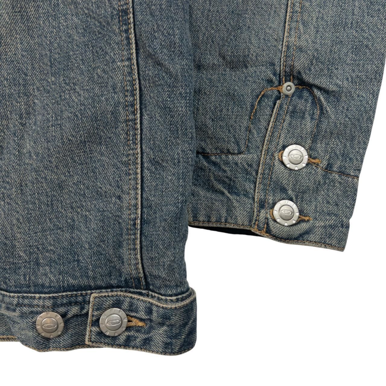 Oakley Vintage Oakley Sherpa Fleece Lined Denim Jacket Size M Size US M / EU 48-50 / 2 - 5 Thumbnail