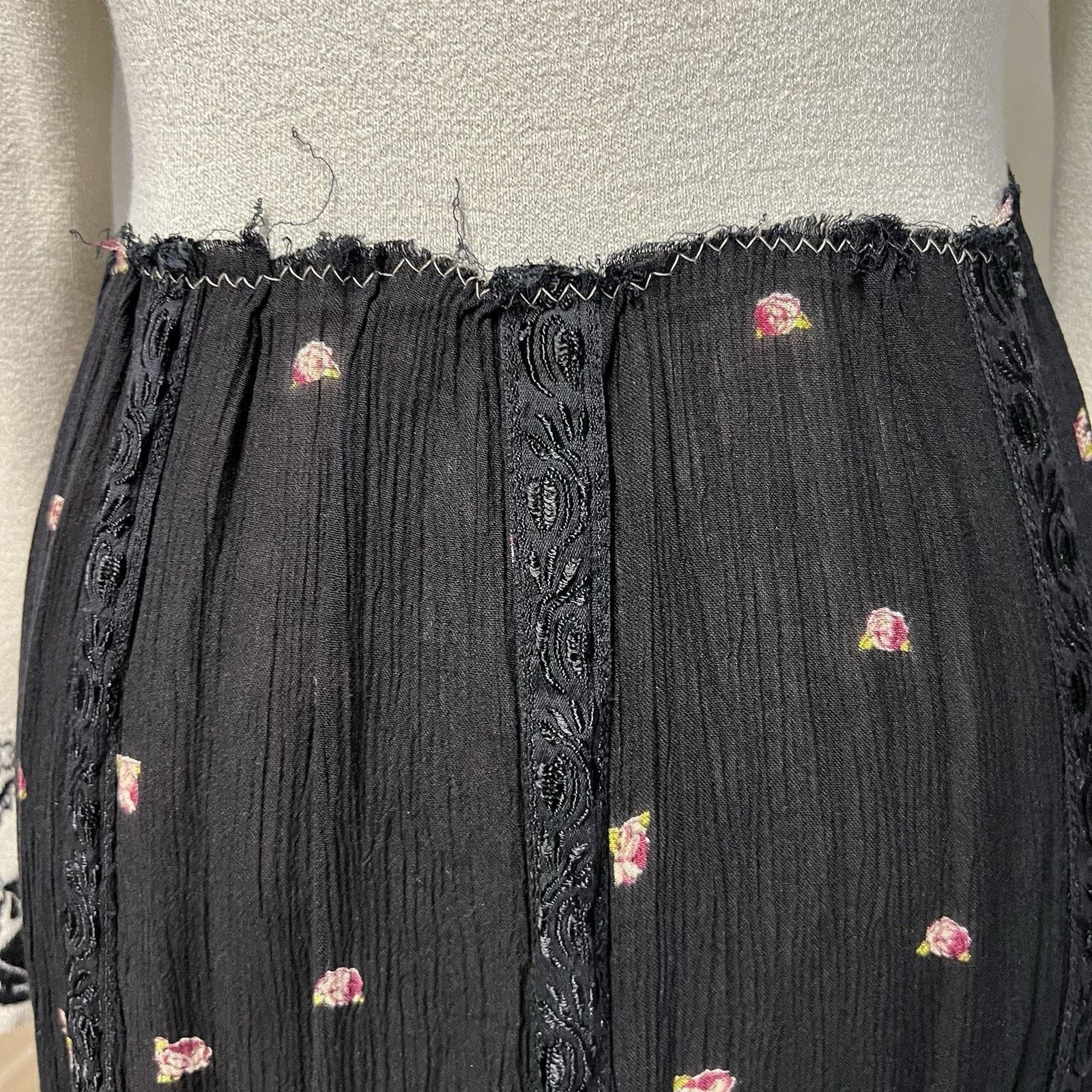 Other Boho Unique Stevie Nicks Gypsy Festival Country Bell Sleeve Size L / US 10 / IT 46 - 5 Thumbnail