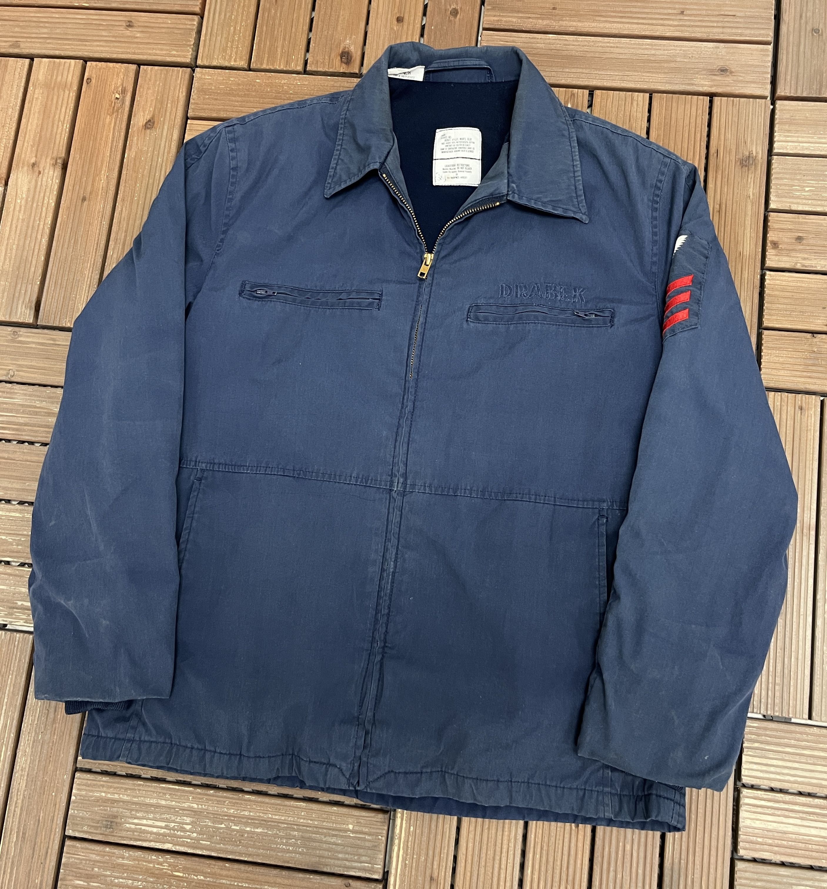Vintage United States Navy Petty Officer First Class Vintage Jacket Size US L / EU 52-54 / 3 - 3 Thumbnail