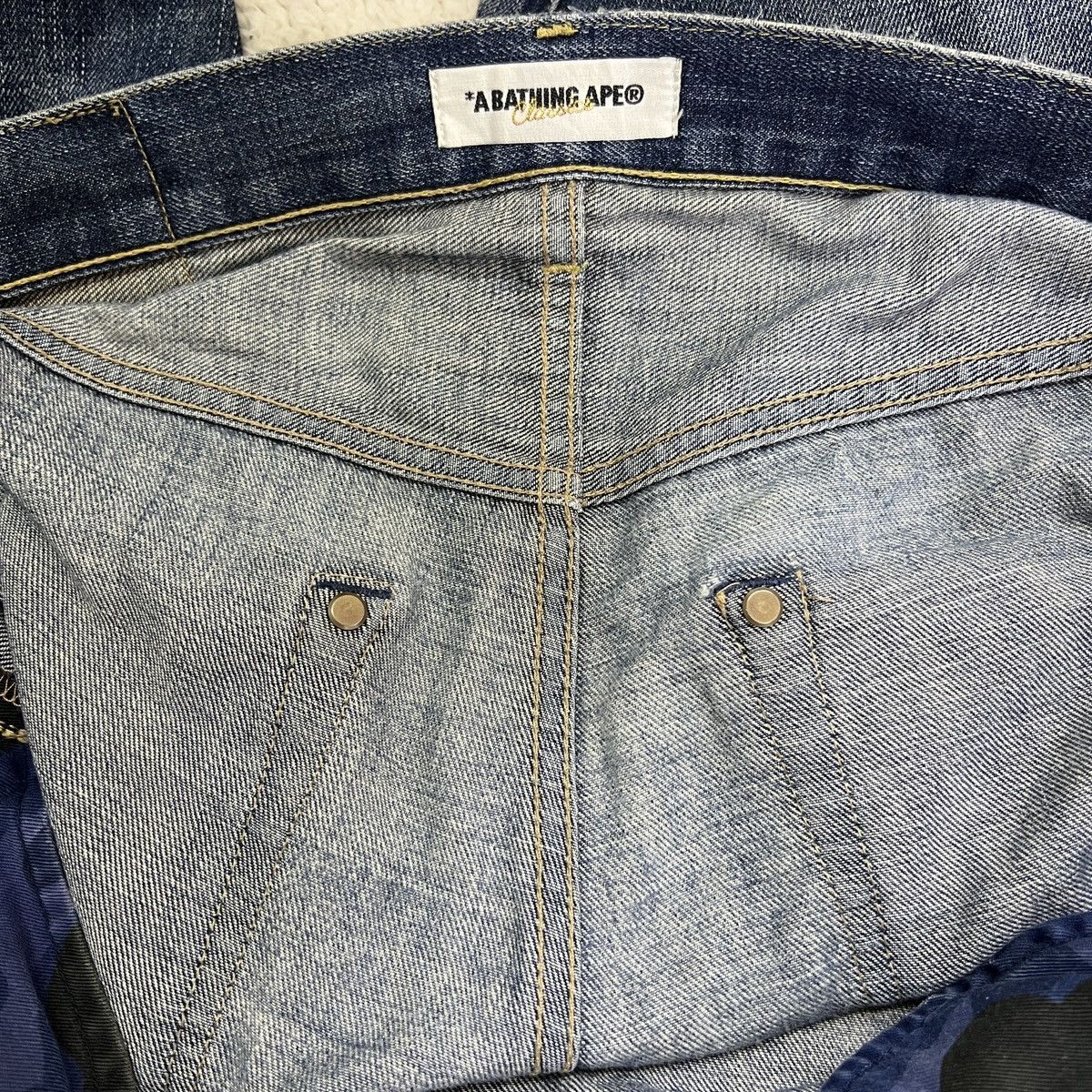 Bape Nigo Era A Bathing Ape Classic Bape Star jeans Size US 34 / EU 50 - 18 Thumbnail