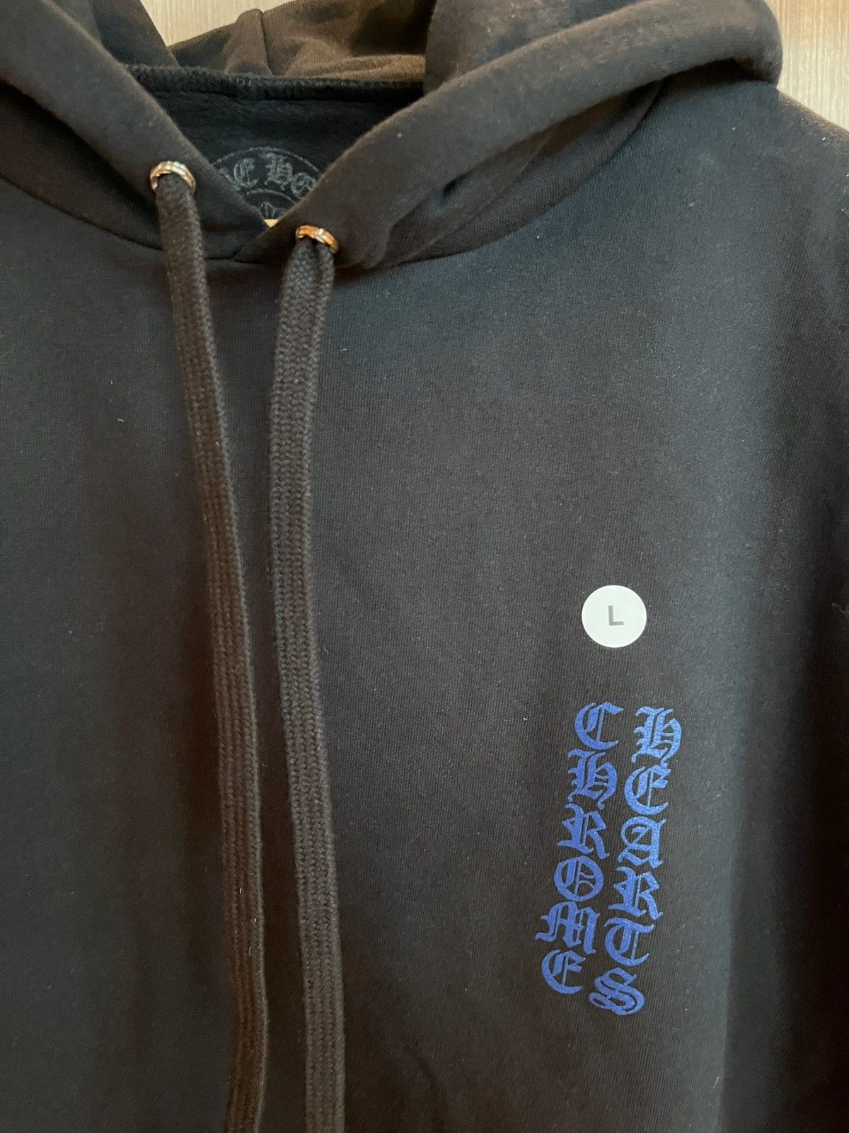 Chrome Hearts Chrome Hearts black blue vertical print hoodie Size US L / EU 52-54 / 3 - 2 Thumbnail