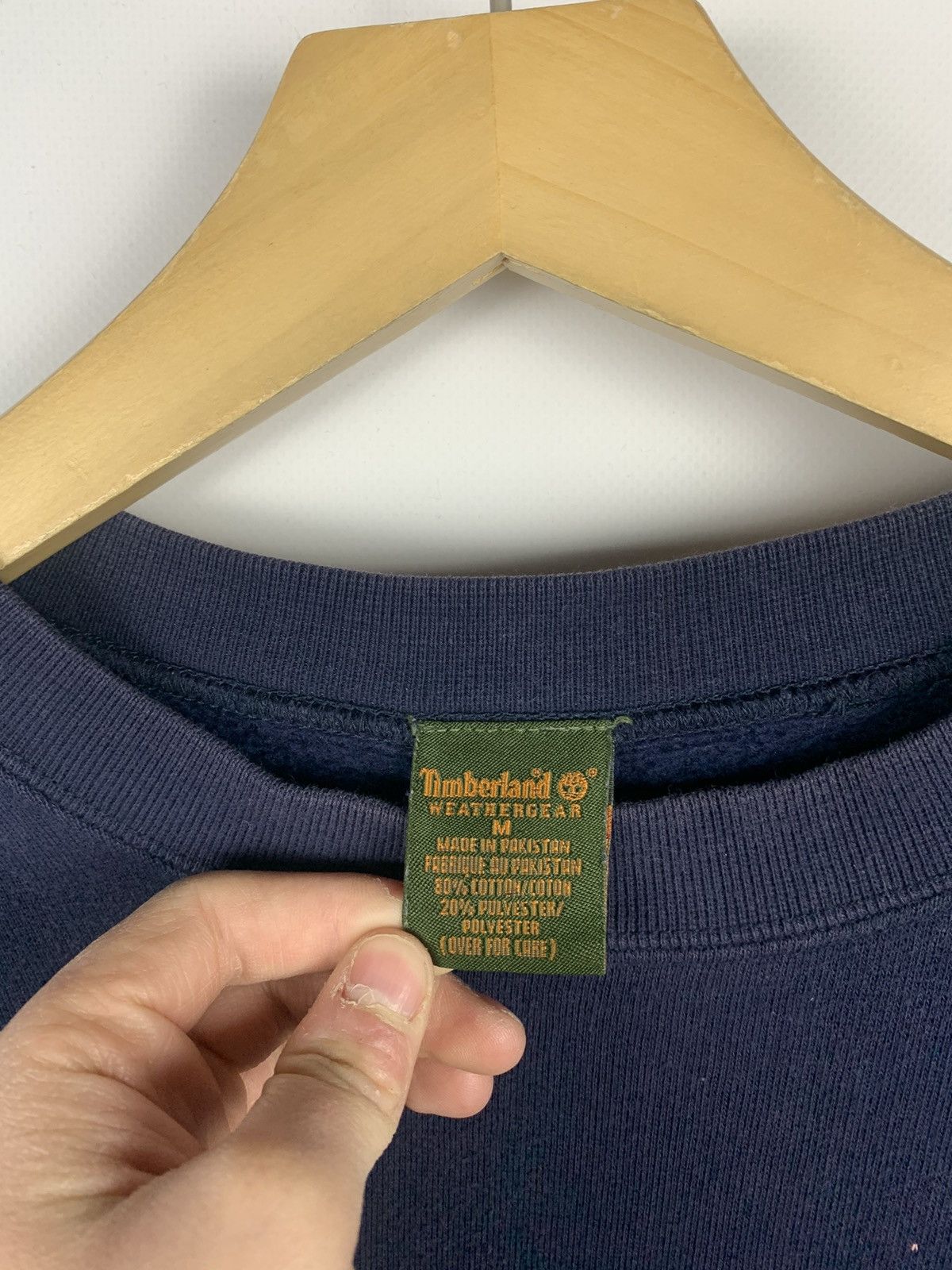 Timberland Vintage Timberland Spell Out Logo Sweatshirt Outdoor 90’s Size US M / EU 48-50 / 2 - 7 Thumbnail