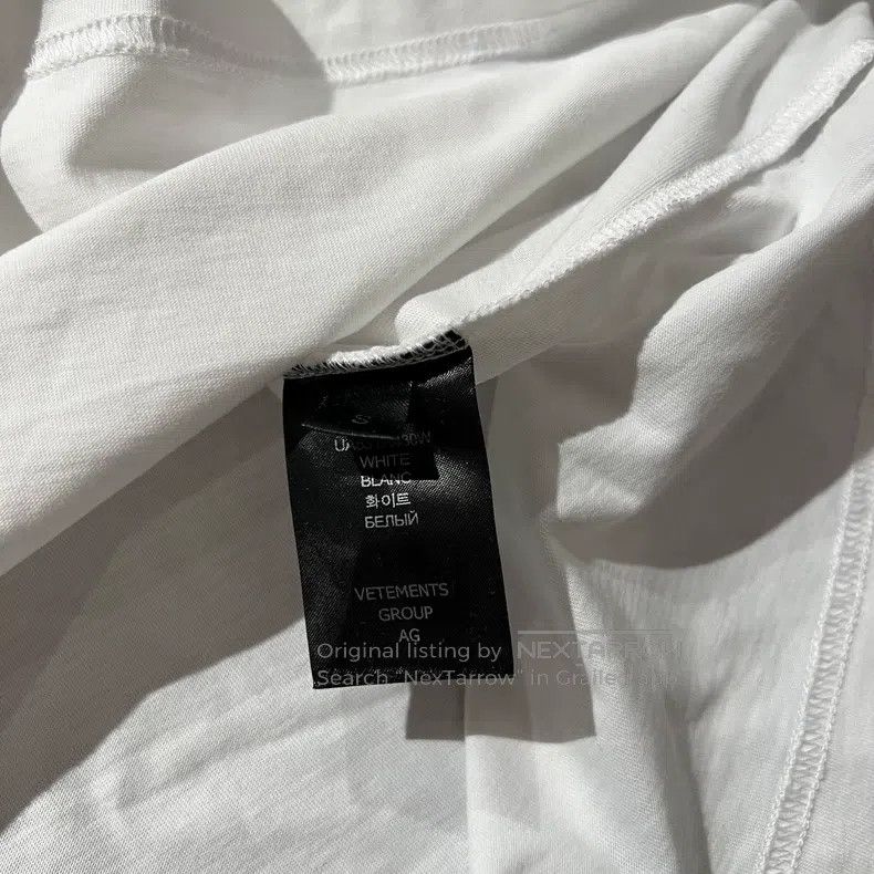 Vetements Vetements Flat Earth conspiracy graffiti print short sleev Size US S / EU 44-46 / 1 - 5 Thumbnail
