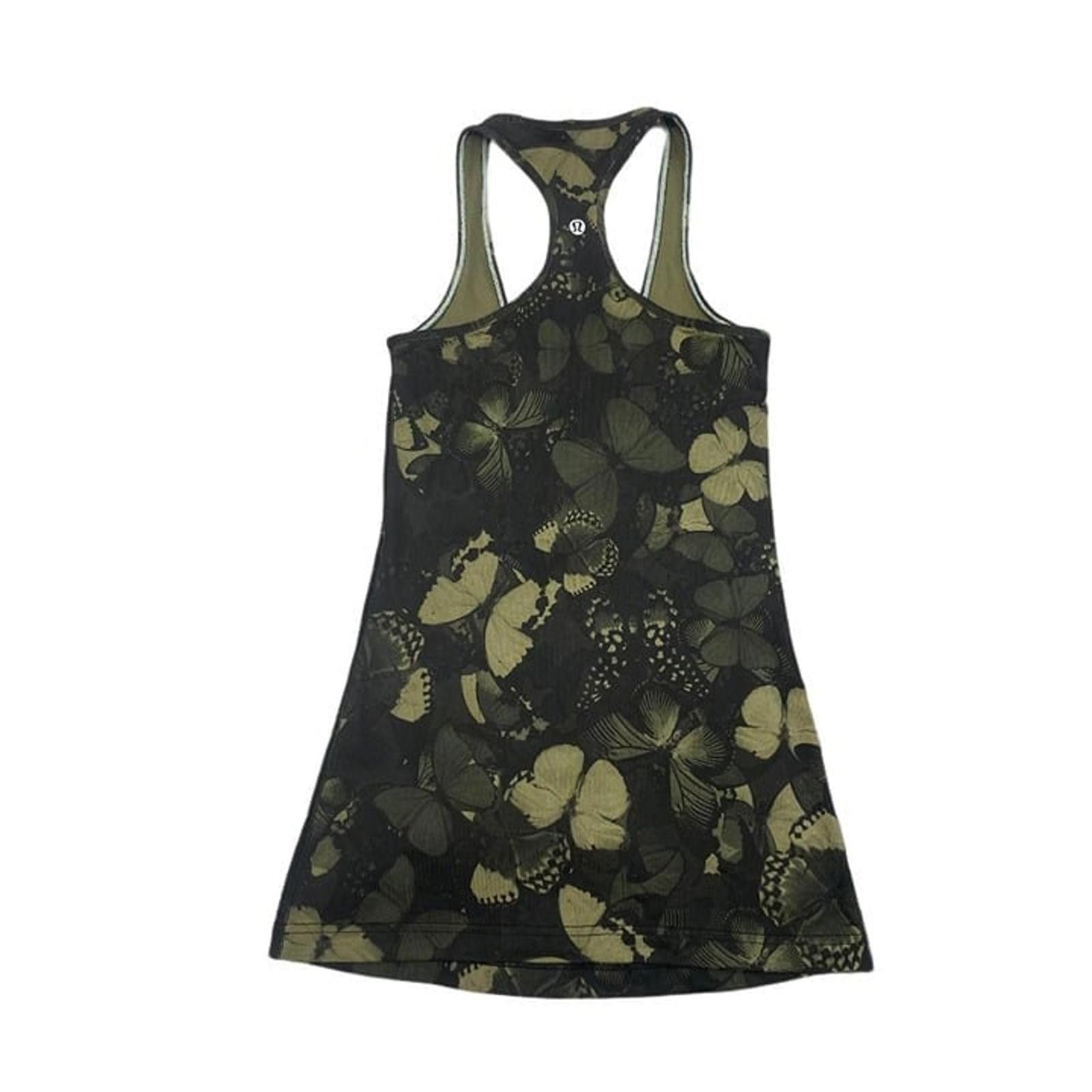 Lululemon Lululemon Green Cool Racer Back tank top Size XS / US 0-2 / IT 36-38 - 1 Thumbnail
