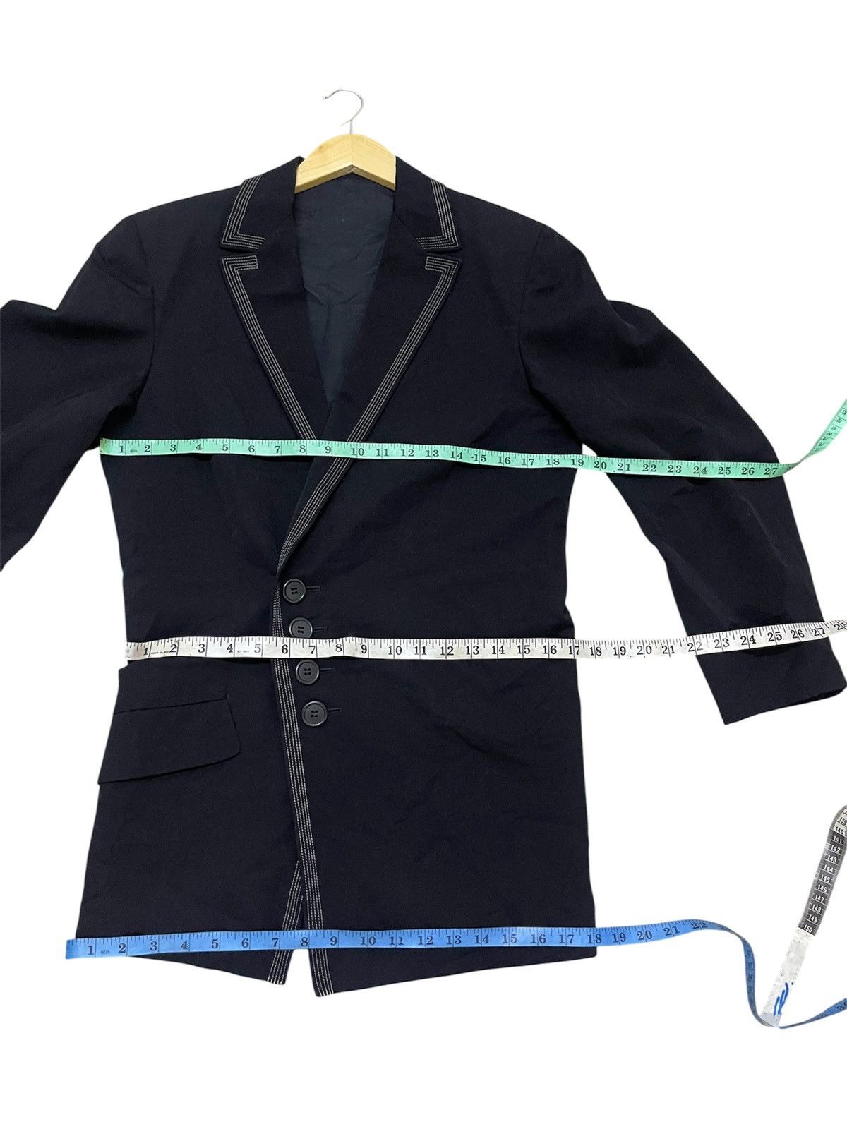 Y's Y’s x Yhoji Yamamoto Women’s Blazer Size M / US 6-8 / IT 42-44 - 9 Thumbnail