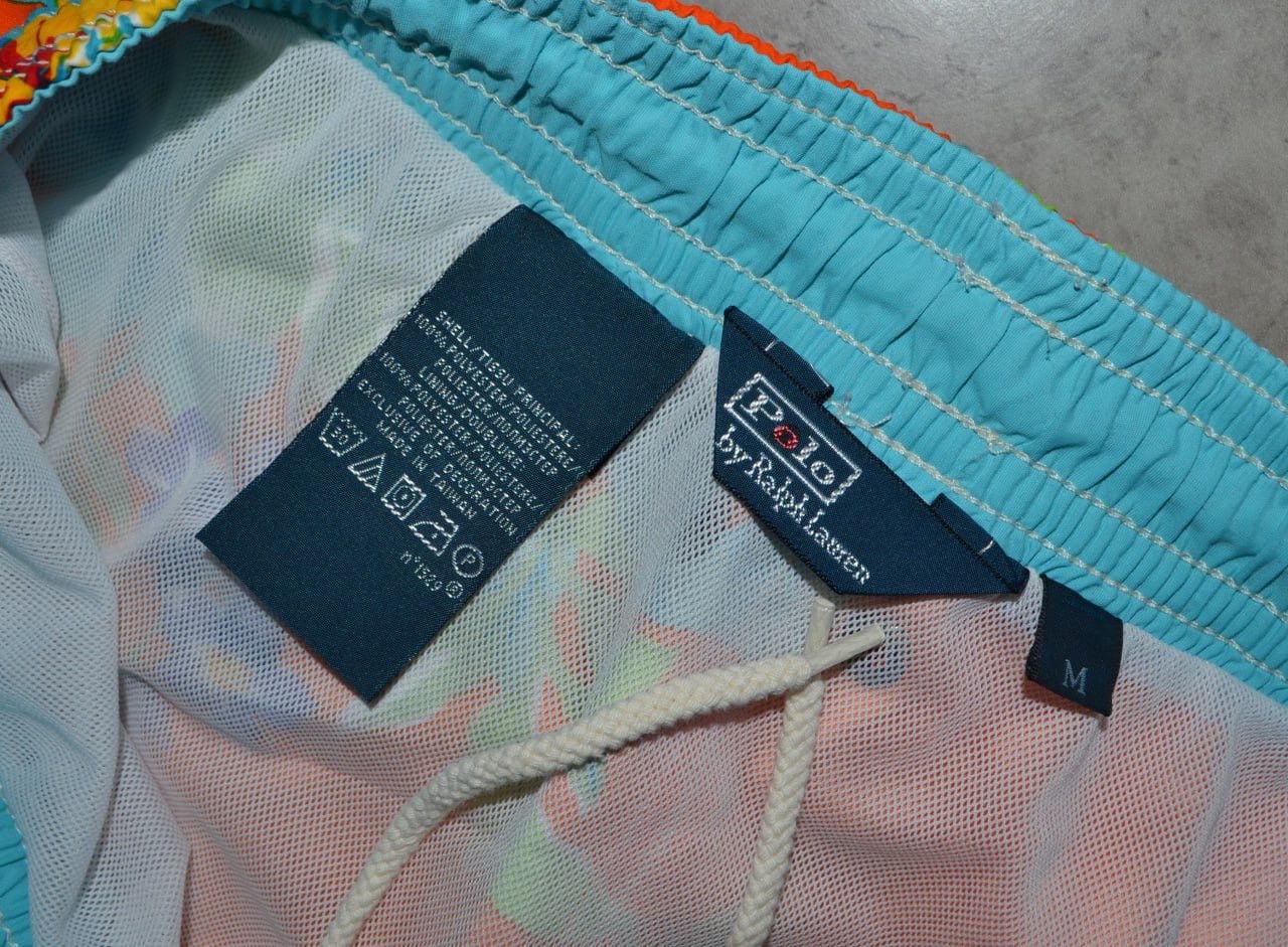 Polo Ralph Lauren Polo Ralph Lauren Mens Hawaiian Floral Swim Trunks Shorts Size US 32 / EU 48 - 7 Thumbnail