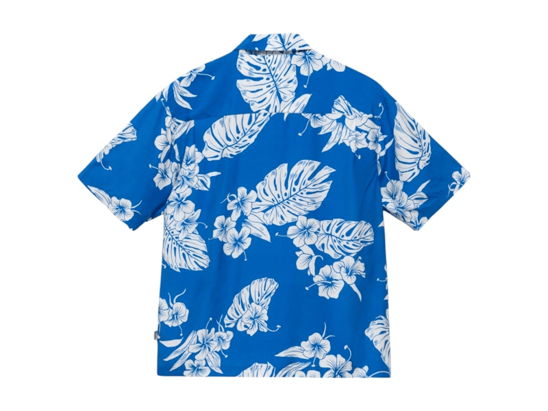 Designer Hawaiian Short-Sleeve Shirt 'Blue' – Coastal Vibes Size US M / EU 48-50 / 2 - 2 Thumbnail