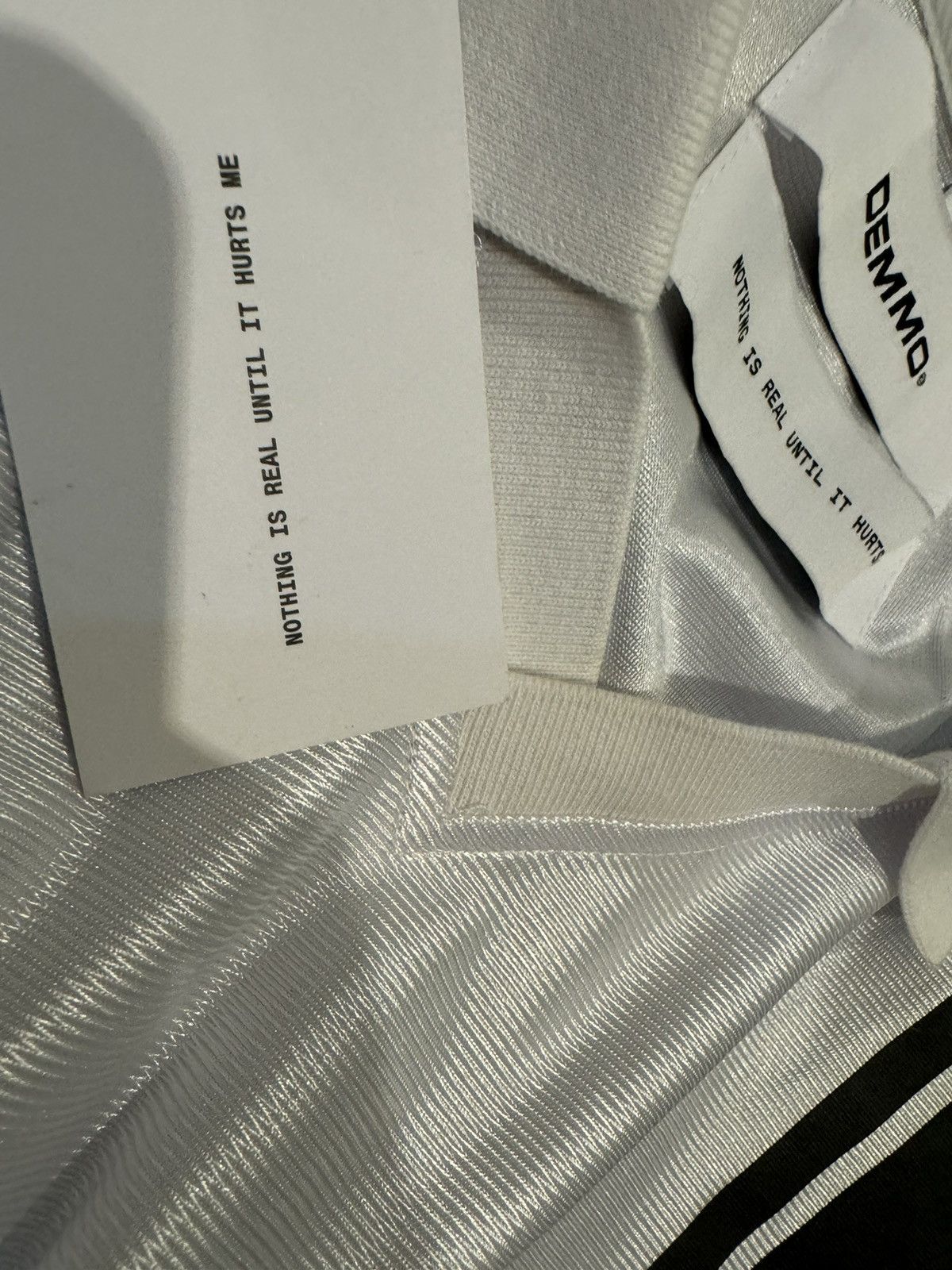 Designer × Hood By Air × Playboi Carti DEMMO CORP Reload Jersey Size US L / EU 52-54 / 3 - 6 Thumbnail