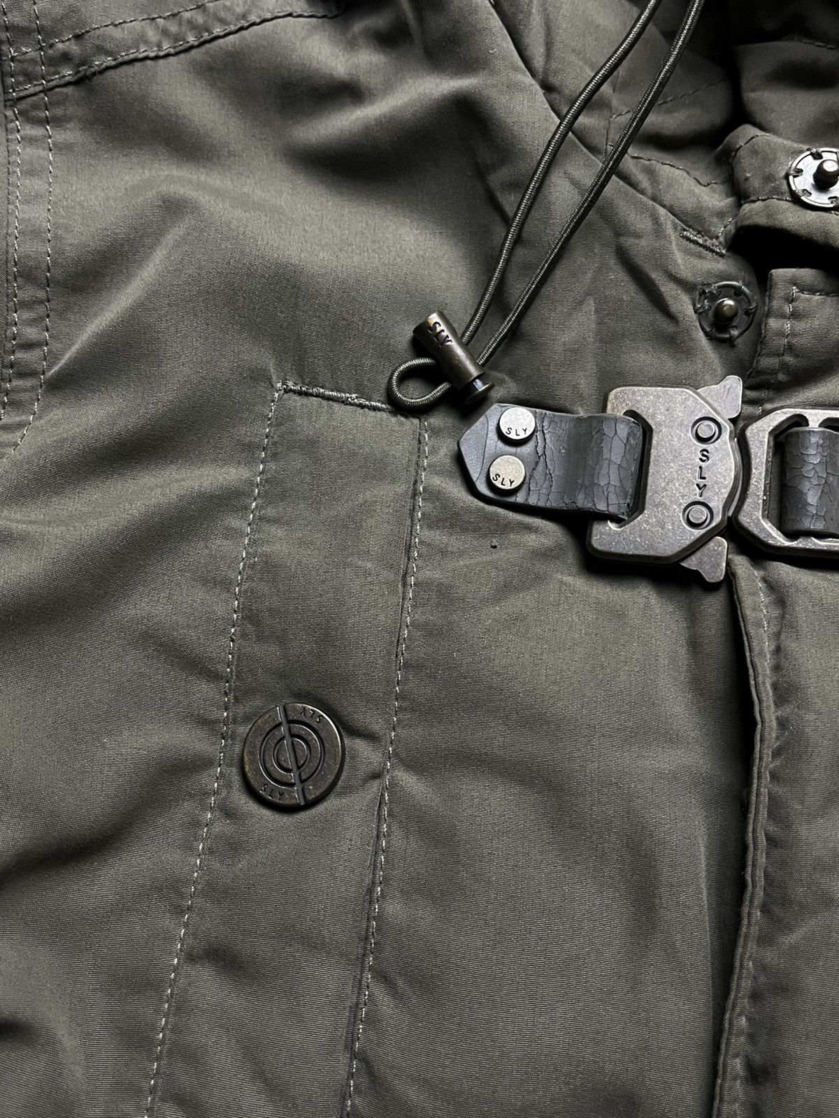 Japanese Brand SLY Japan Industrial Buckle N3B Military Parka Jacket Size US S / EU 44-46 / 1 - 6 Thumbnail