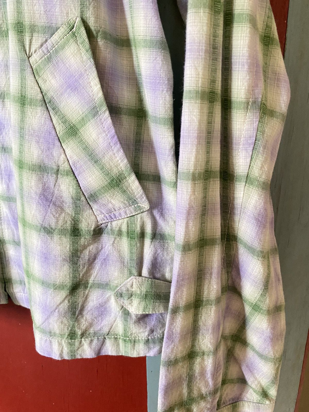 Coleman Coleman Pastel Plaid Western-Style Jacket shirt Size M / US 6-8 / IT 42-44 - 11 Thumbnail