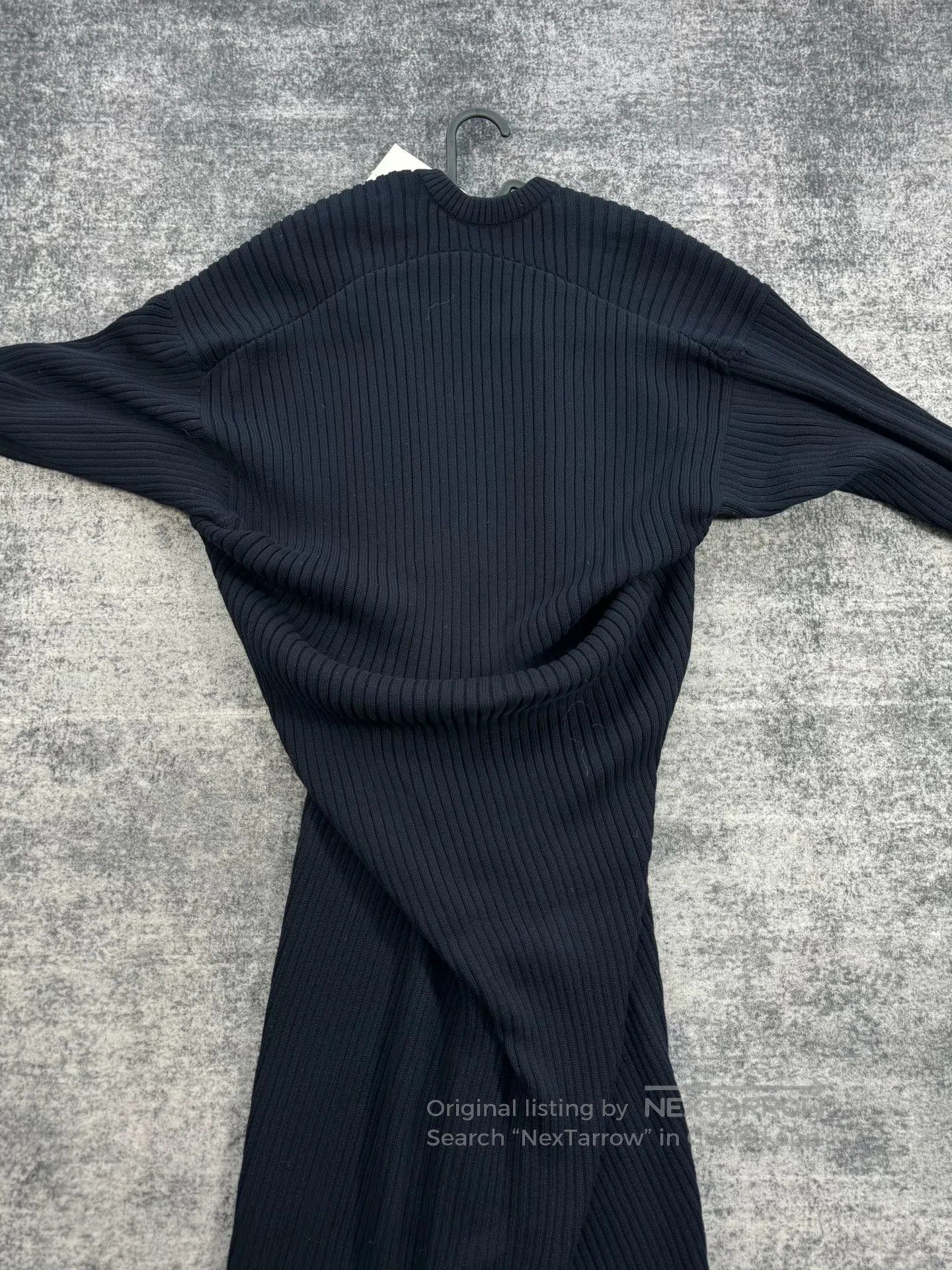 The Row The Row Navy Blue Special Cut Cotton Dress| Size XS / US 0-2 / IT 36-38 - 3 Thumbnail