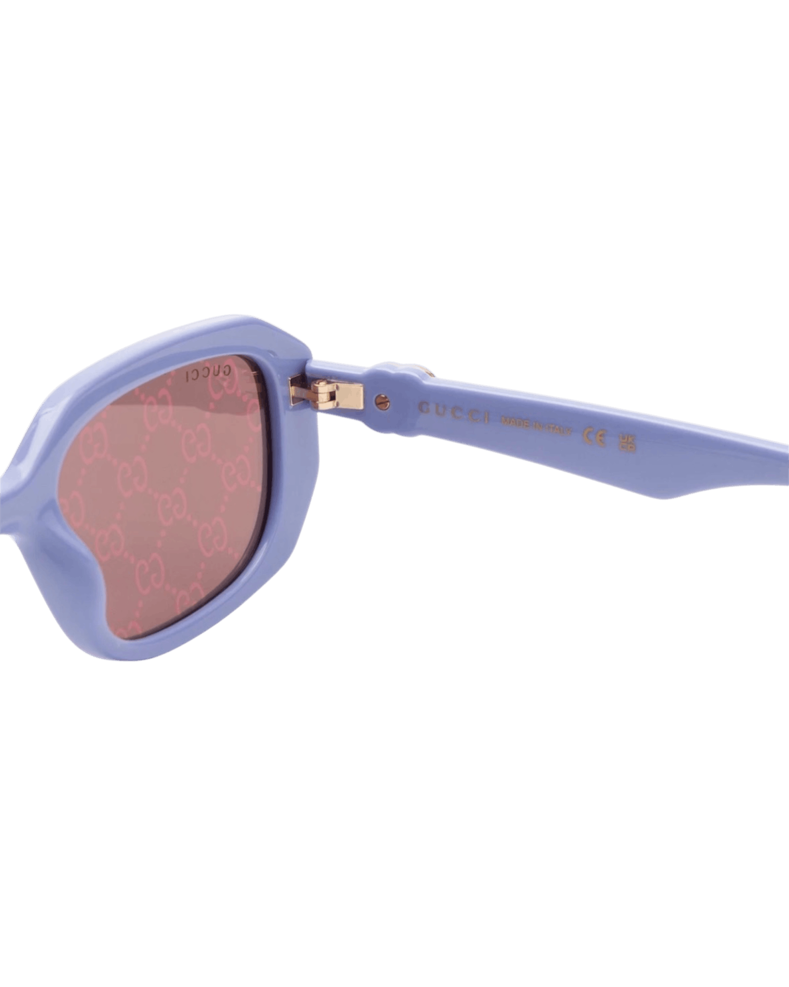 Gucci Gucci GG1535S Violet Mirrored Marmont Sunglasses Size ONE SIZE - 4 Thumbnail