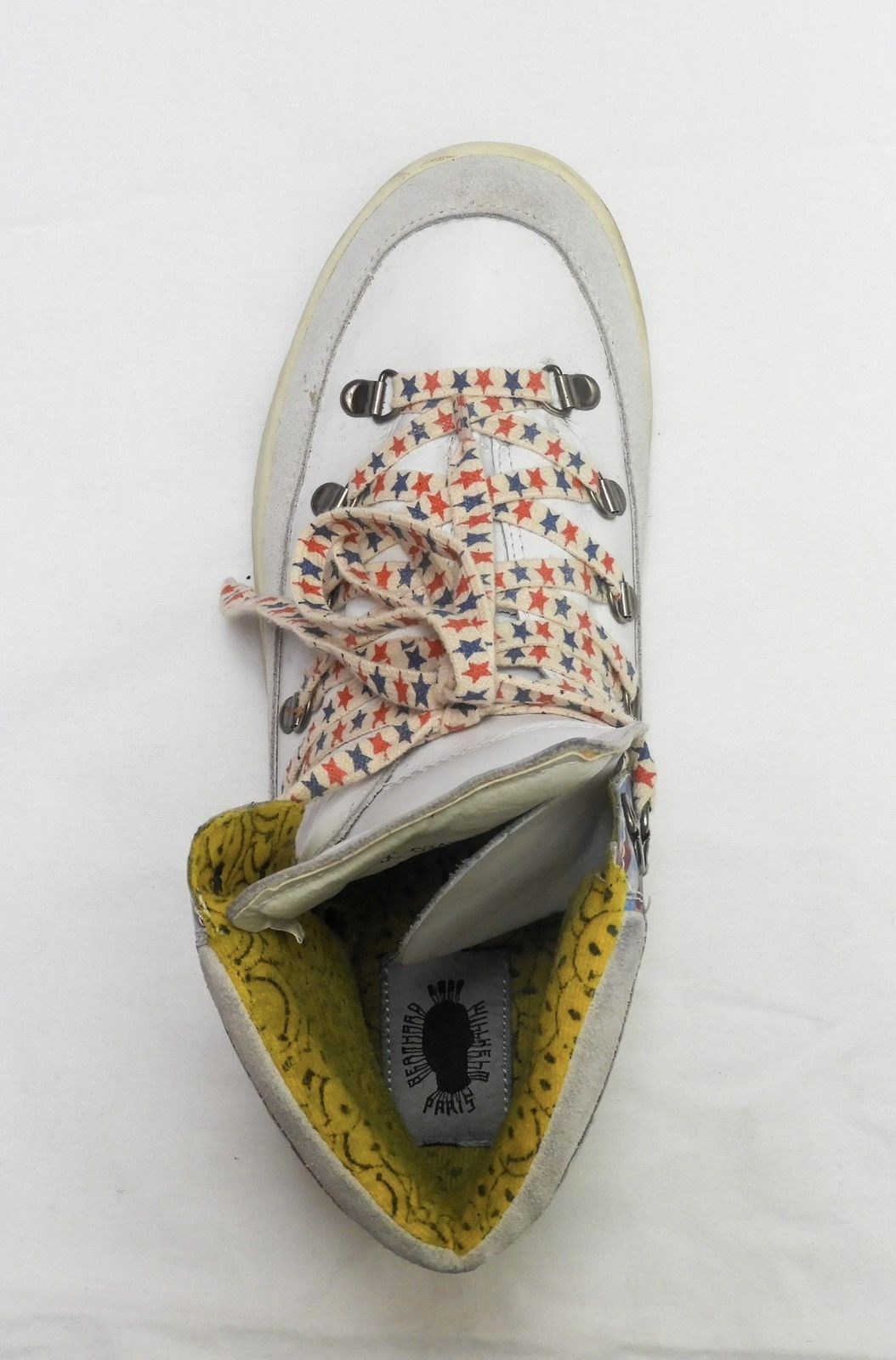 Bernhard Willhelm Bernard Willhelm 2008 S/S American Flag High Top Sneakers Size US 10.5 / IT 40.5 - 3 Thumbnail