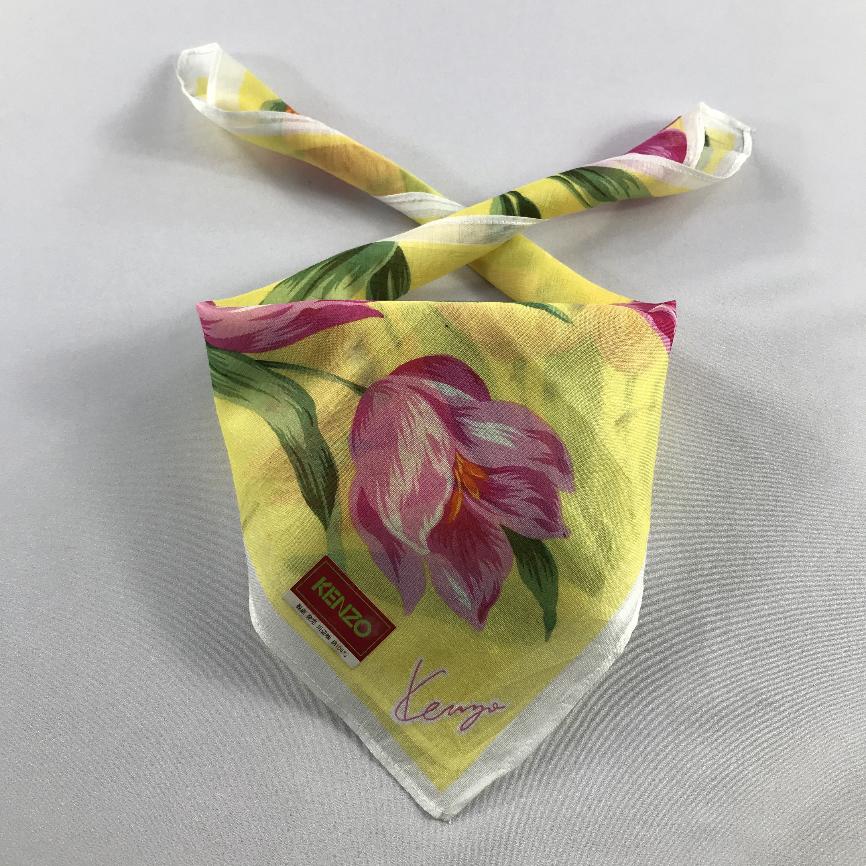 Kenzo Kenzo Handkerchief / Bandana / Neckerchief C546 Size ONE SIZE - 1 Thumbnail