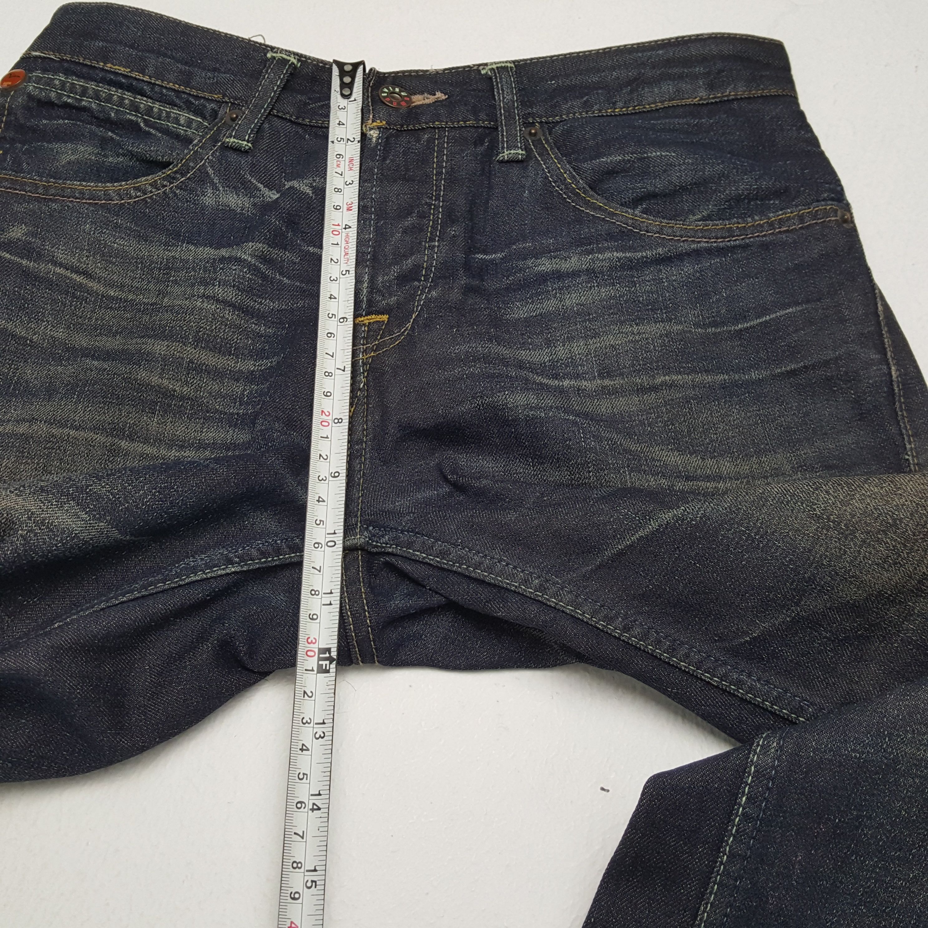 Evisu × Puma × Vintage Vintage EVISU x PUMA Japan Brand Daicock Custom Style Jeans Size US 29 - 8 Thumbnail