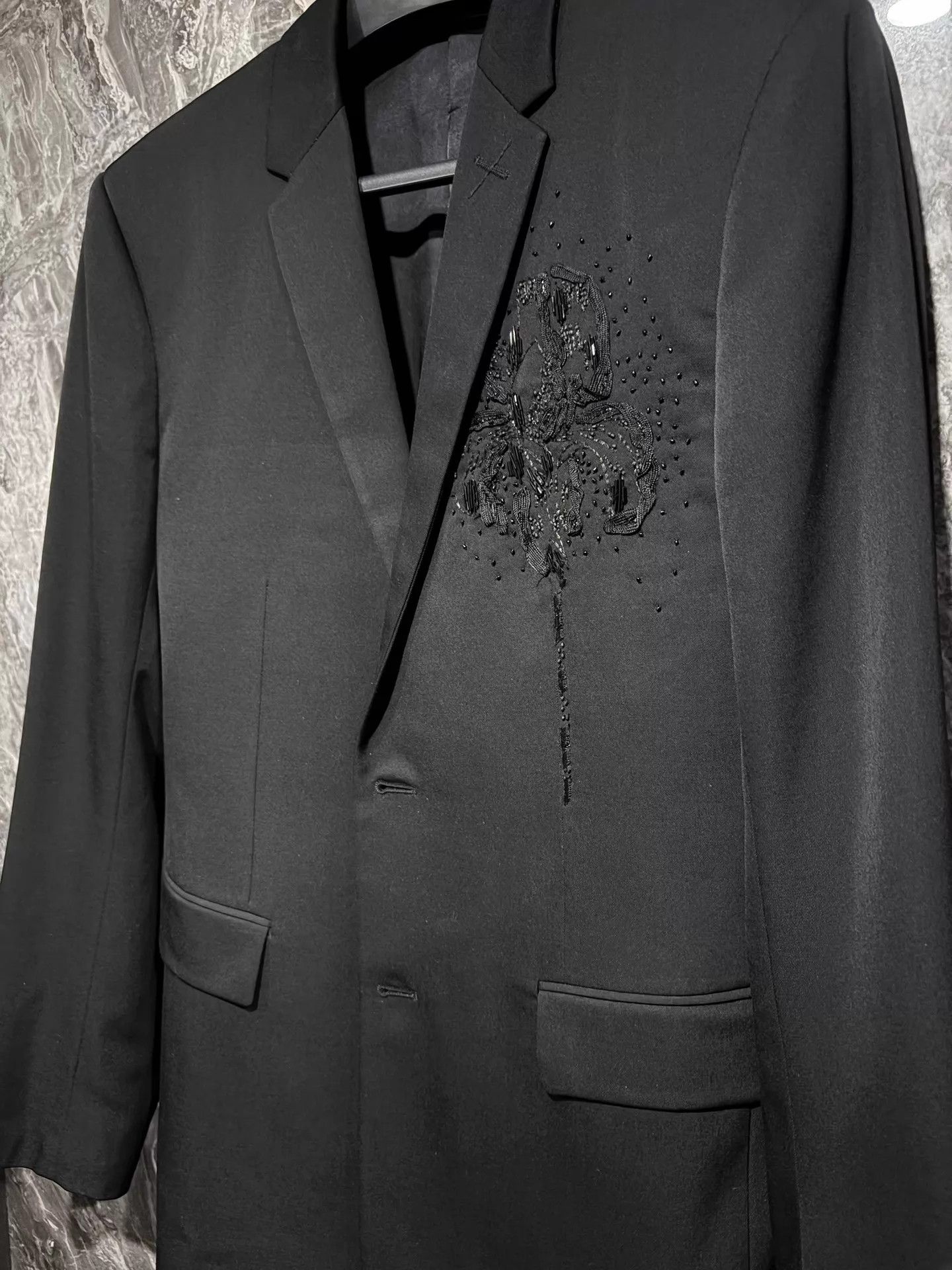Dior Dior Beaded Embroidered Blazer 46 Size 46R - 3 Thumbnail